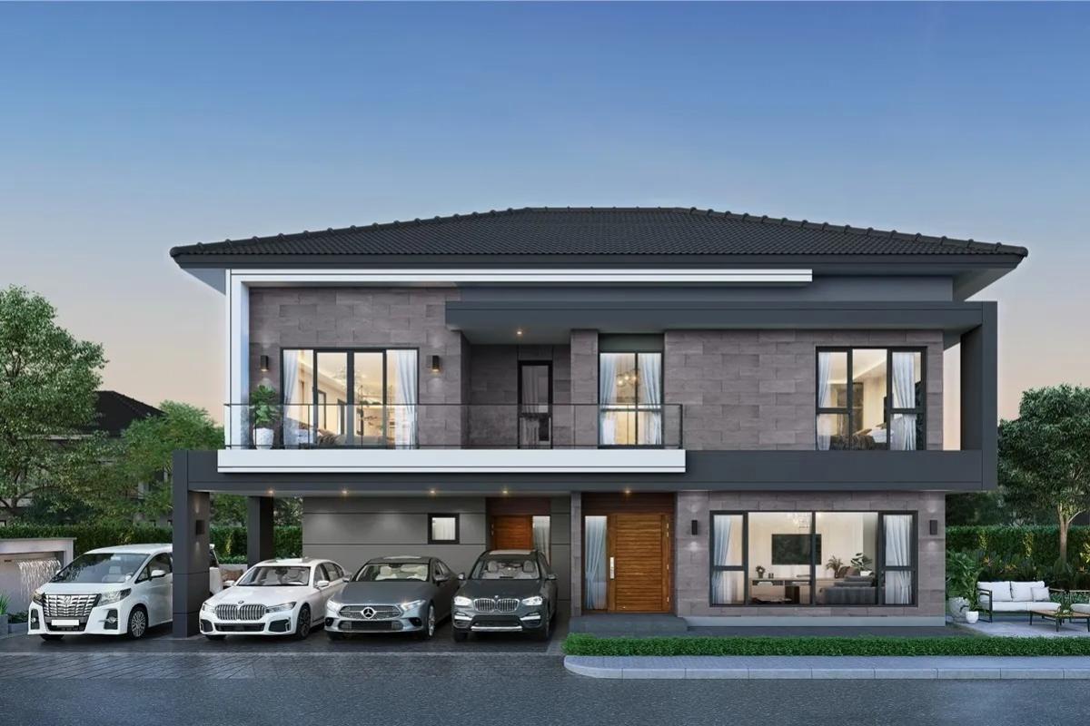 ขายบ้านพุทธมณฑล ศาลายา : ขายบ้าน  เดอะ ซิตี้ ทวีวัฒนา หนองค้างพลู เขต หนองแขม กรุงเทพ CX-141140