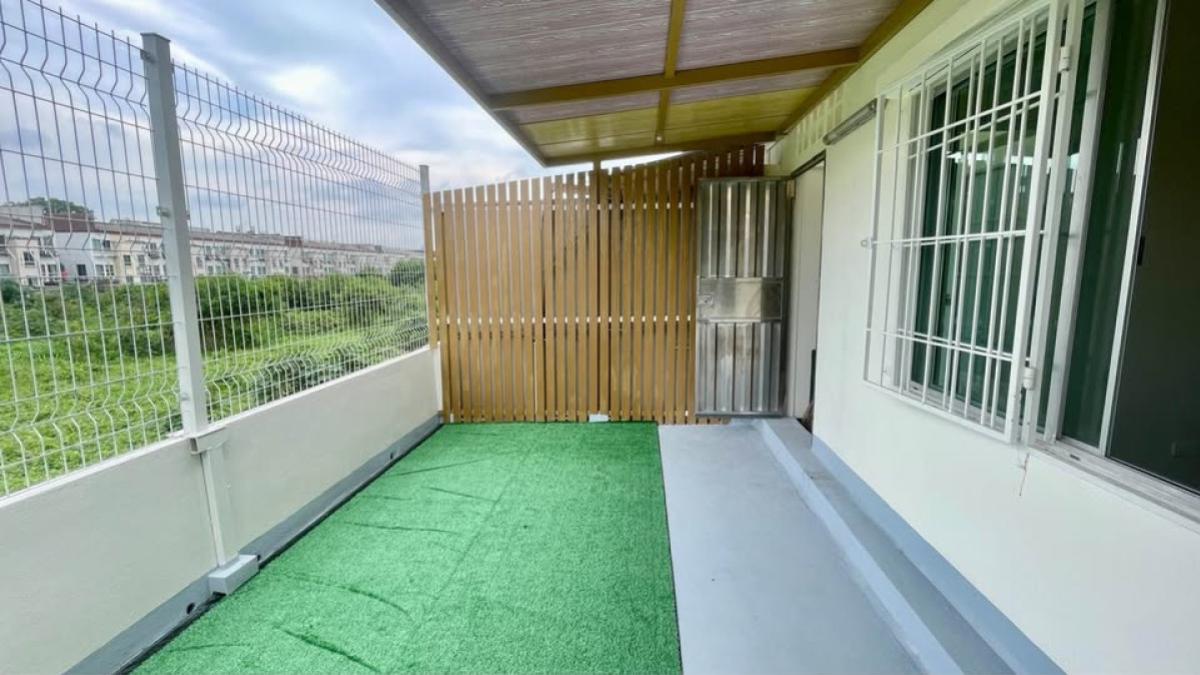 For SaleTownhomePattanakan, Srinakarin : For Sale Townhouse/Townhome  , Town Plus Rama 9 , newly renovated , Hua Mak , Bang Kapi , Bangkok , CX-140112