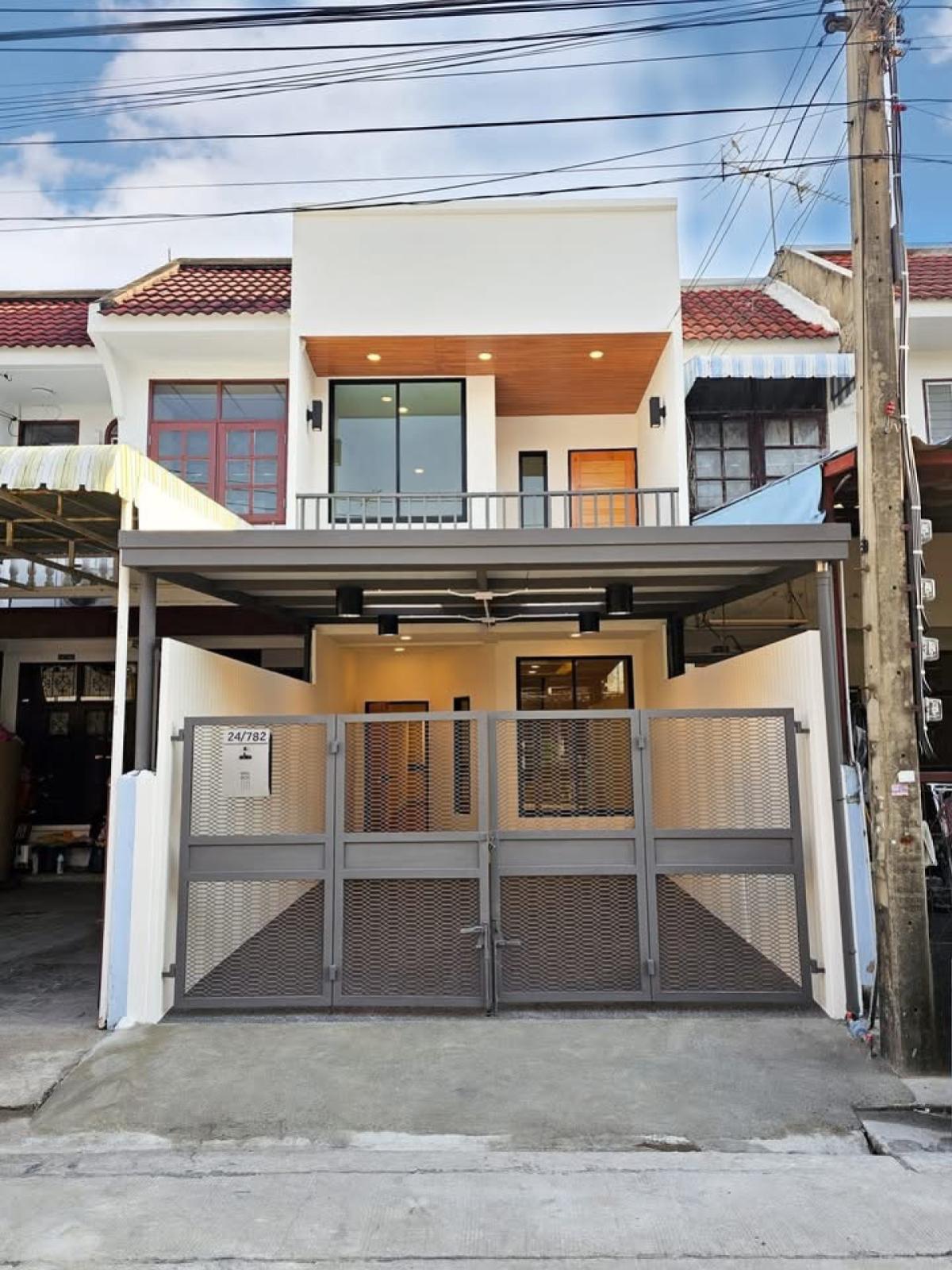 For SaleTownhomePathum Thani,Rangsit, Thammasat : For Sale Townhouse/Townhome  , Baan Yu Charoen Prempracha , Lak Hok , Mueang Pathum Thani , Pathum Thani , CX-141119