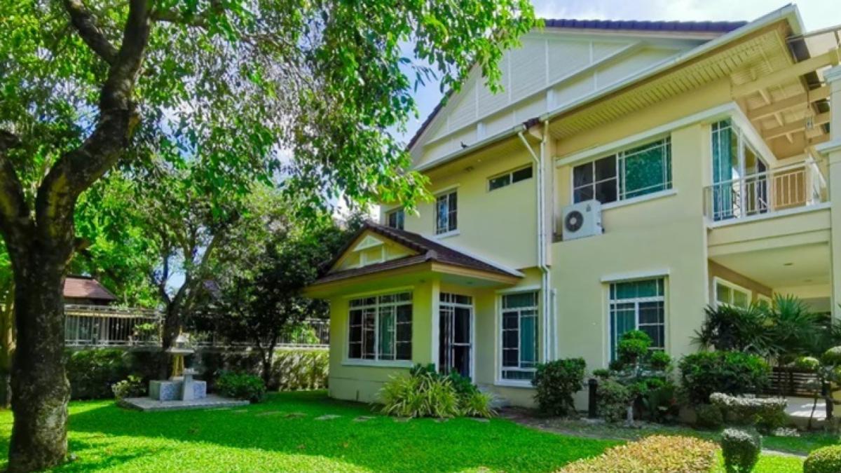 For SaleHousePhutthamonthon, Salaya : For Sale House , Nanthawan Uthayan - Aksa , nice view , Salathammasop Sop , Thawi Watthana , Bangkok , CX-141136