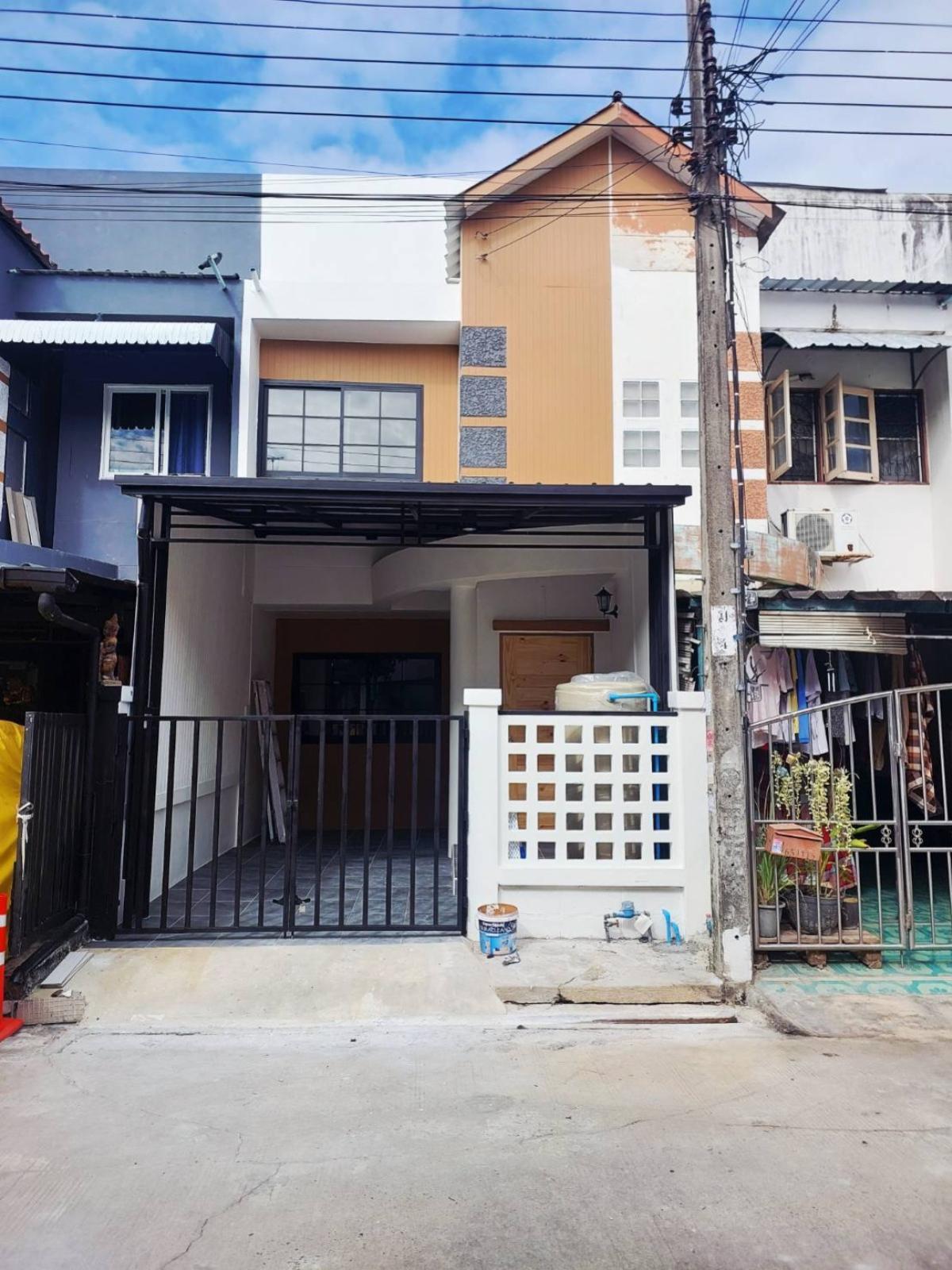 For SaleTownhomeMin Buri, Romklao : For Sale Townhouse/Townhome  , Baan Thanyaphuek Suwinthawong , newly renovated , Nong Chok , Nong Chok , Bangkok , CX-140503