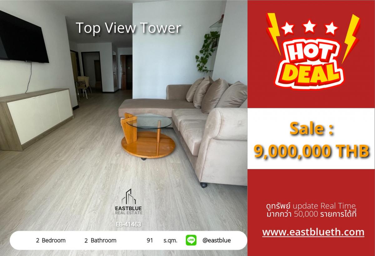 For SaleCondoSukhumvit, Asoke, Thonglor : Thong Lo Condo 2 bedrooms 91 sqm. Ready to move in!
Price 9 million near BTS Thong Lo and fully equipped facilities
