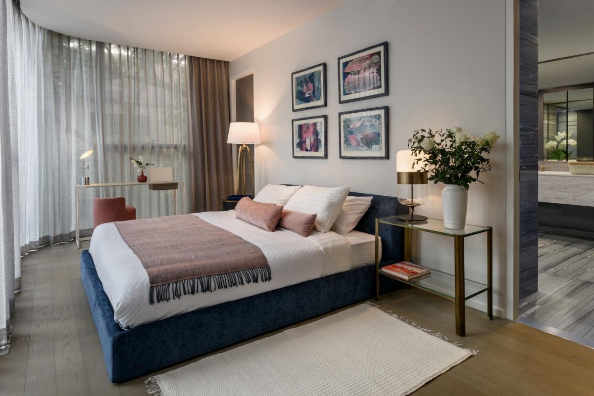 For RentCondoSukhumvit, Asoke, Thonglor : Luxury 3-Bed Condo at Ashton Residence 41 — Prime Phrom Phong Location!Spacious 134.7 sqm, Nearby BTS & Amenities, Rent 150,000 THB/Month