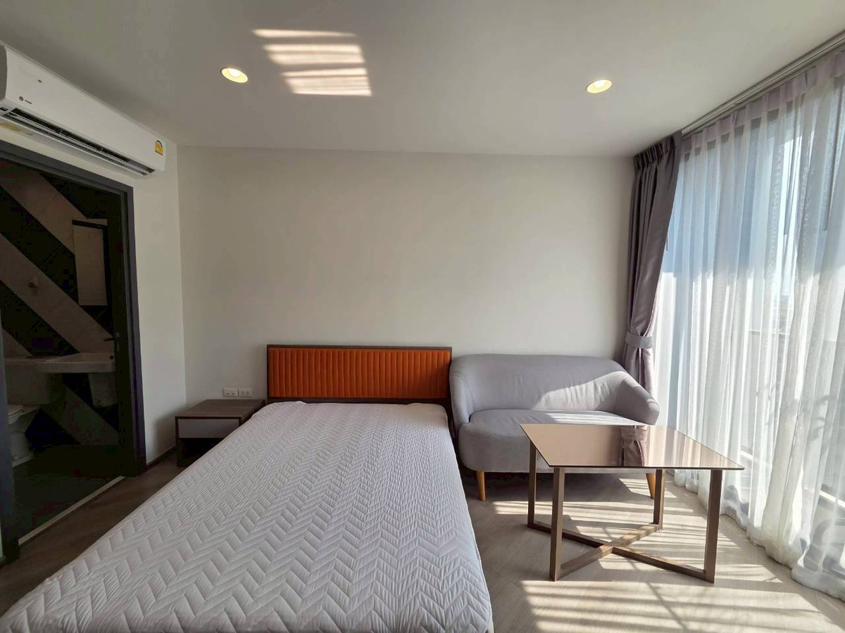 For RentCondoVipawadee, Don Mueang, Lak Si : For rent, The Base Saphanmai (THE BASE Saphanmai) | next to BTS Sai Yut 0 m. | Building A, 10th floor | Room size 28 sq m. [PFD-07744]
