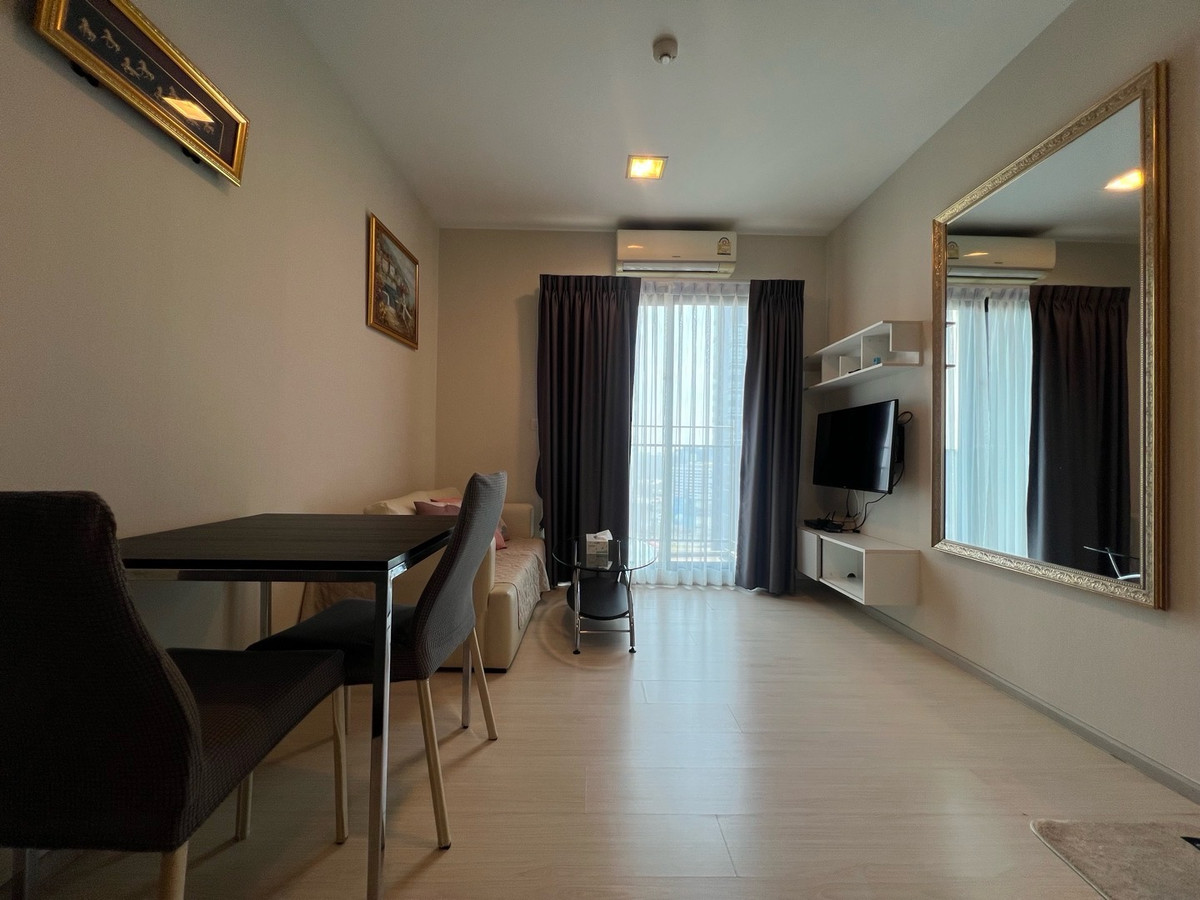 For RentCondoRama9, Petchburi, RCA : Urgent 🔥Condolette Mist Rama 9 for rent, MRT Rama 9, fully furnished. Complete electrical appliances