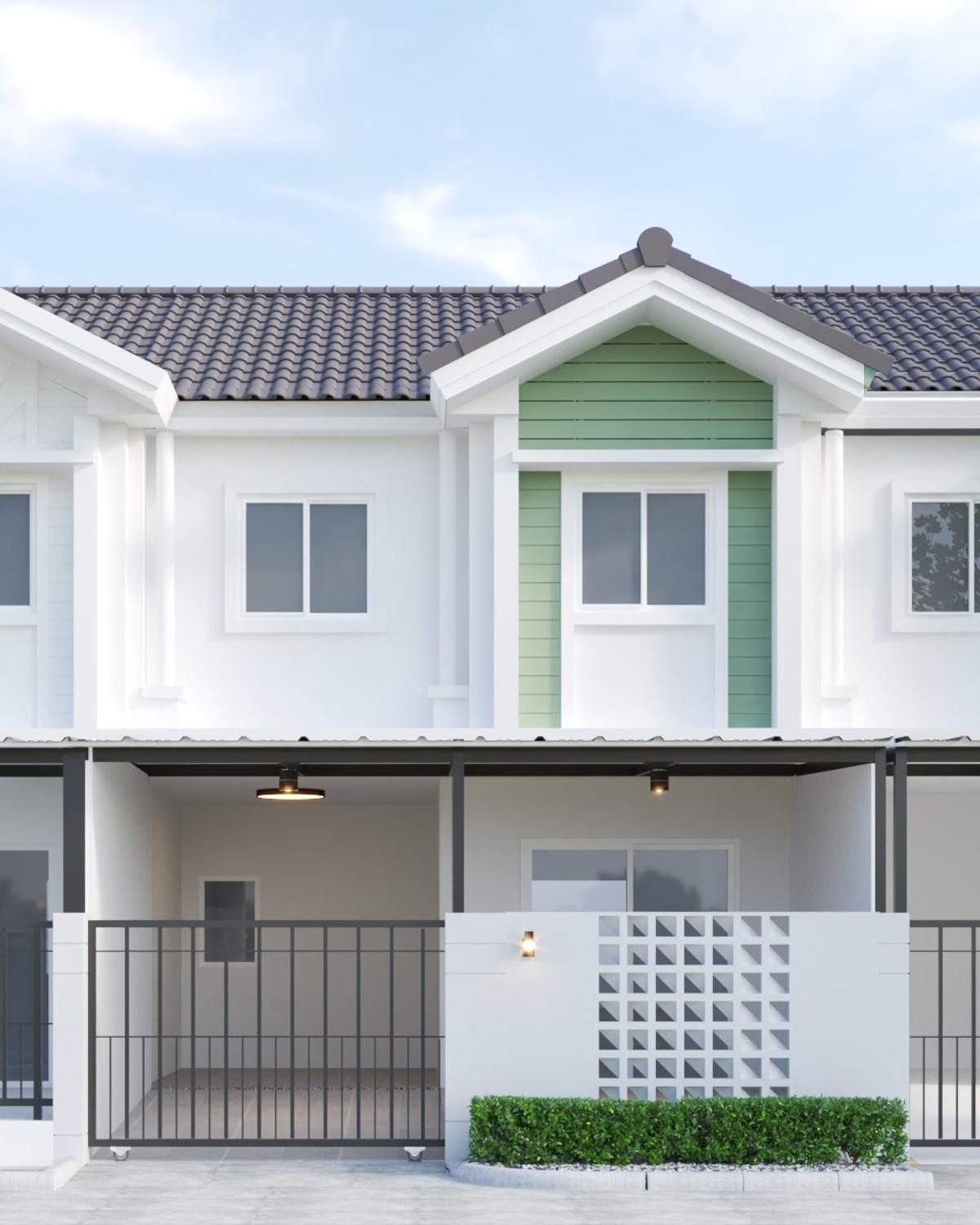 For SaleTownhomeMin Buri, Romklao : Newly renovated house for sale, Pruksa Ville 27, Minburi, near Bang Chan BTS, fully renovated.