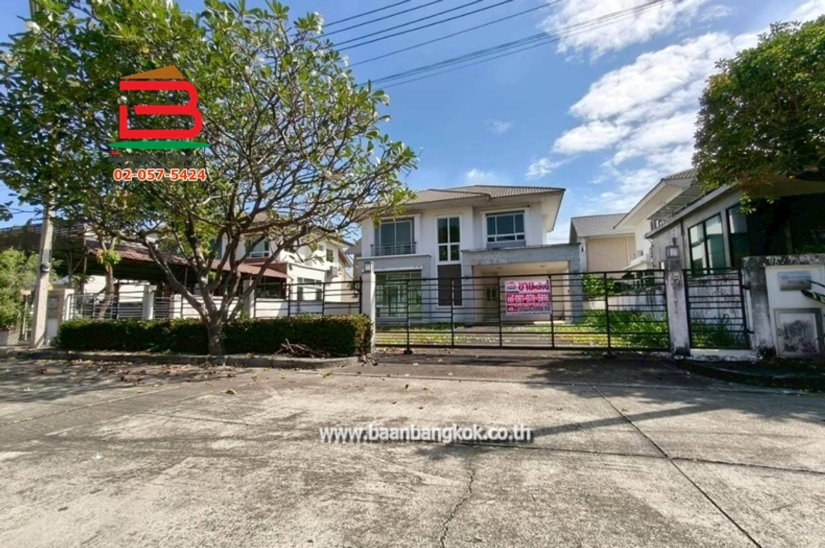 For SaleHousePathum Thani,Rangsit, Thammasat : Single house, Perfect Place Village, Rangsit 2 (Soi Ban Klang 1/4), area 100.7 sq m., Uttaratthaya Expressway Road, Ban Klang Subdistrict, Mueang Pathum Thani District. Pathum Thani Province