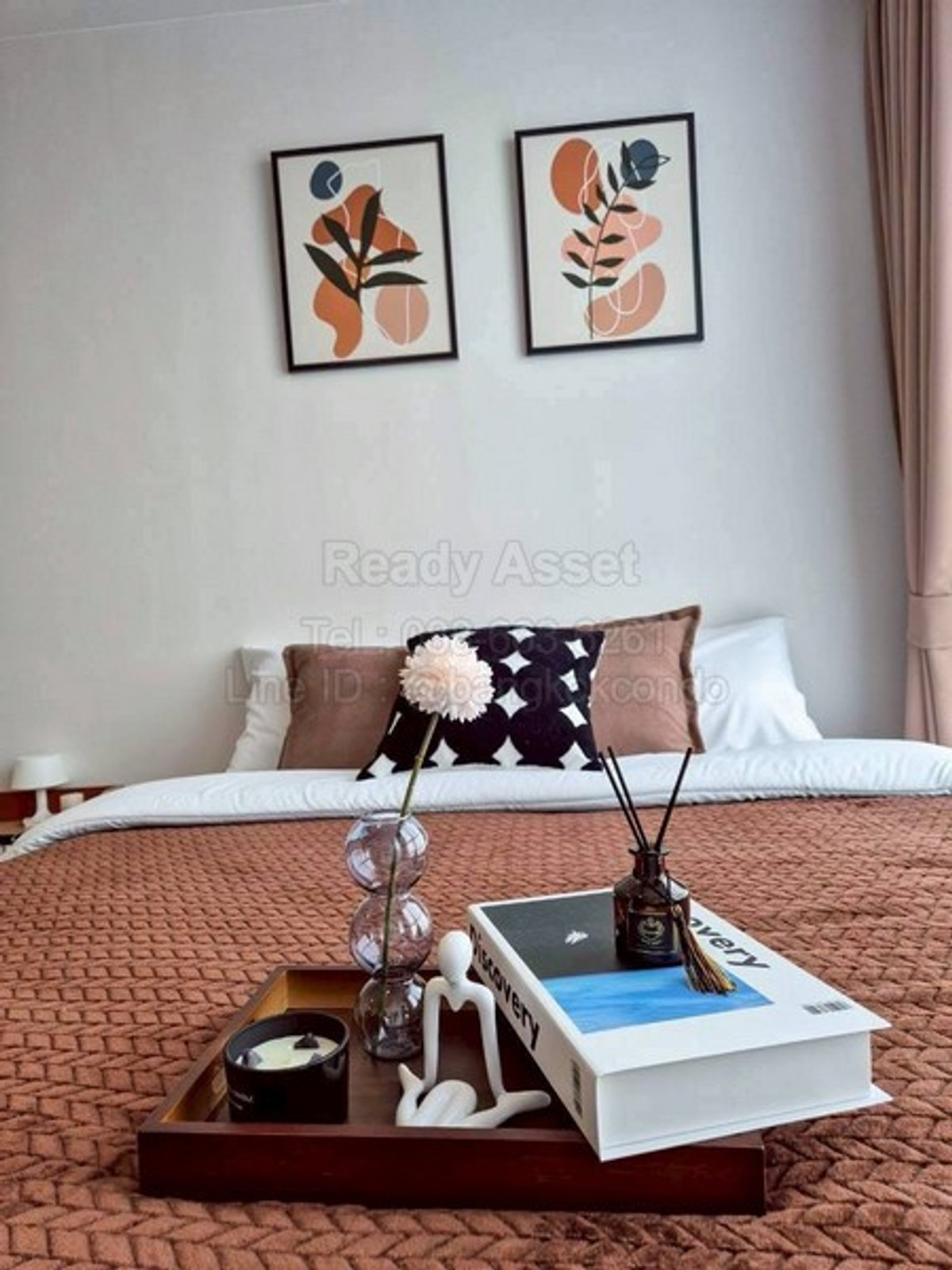 For RentCondoBangna, Bearing, Lasalle : CR6812-0010 Condo for rent Atmoz Bangna 24 sq m 1 bedroom 8th floor near MRT Sri Eiam