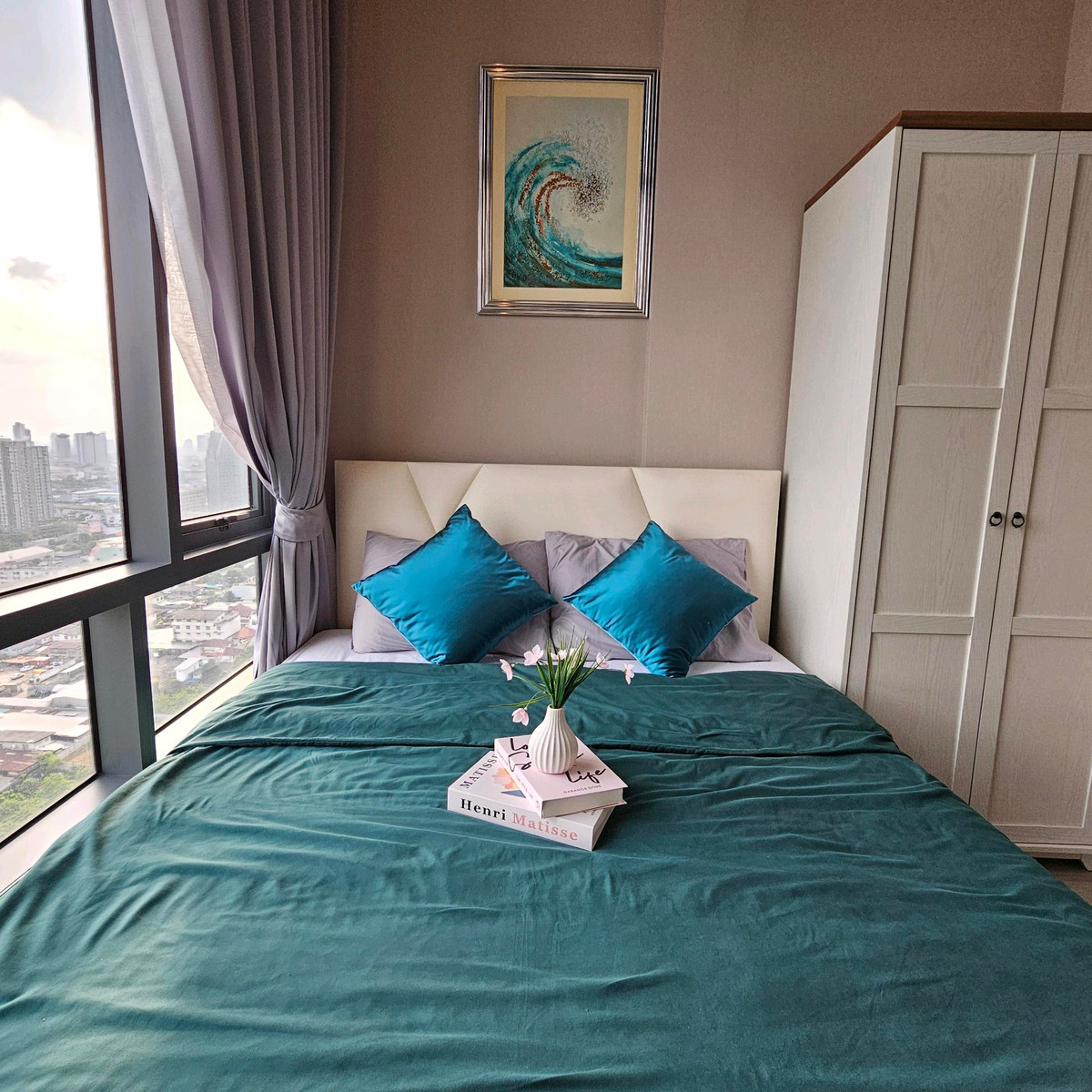 For RentCondoBang Sue, Wong Sawang, Tao Pun : 🎉Condo for rent, Metro Sky Prachachuen, free water and electricity bills, first month, near MRT Bang Son.