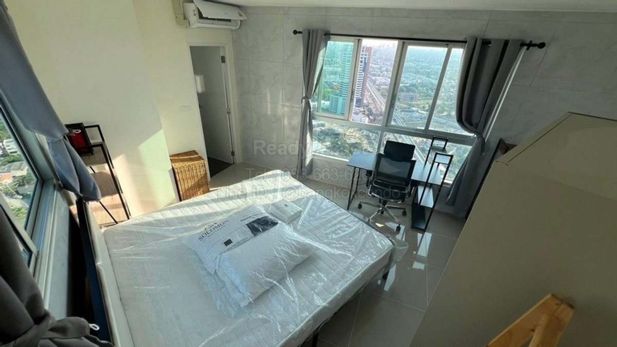 For RentCondoPattanakan, Srinakarin : CR6812-0009 Condo for Rent Assakarn Place Srinakarin 2 Bedrooms 36th Floor 42.75 sq m