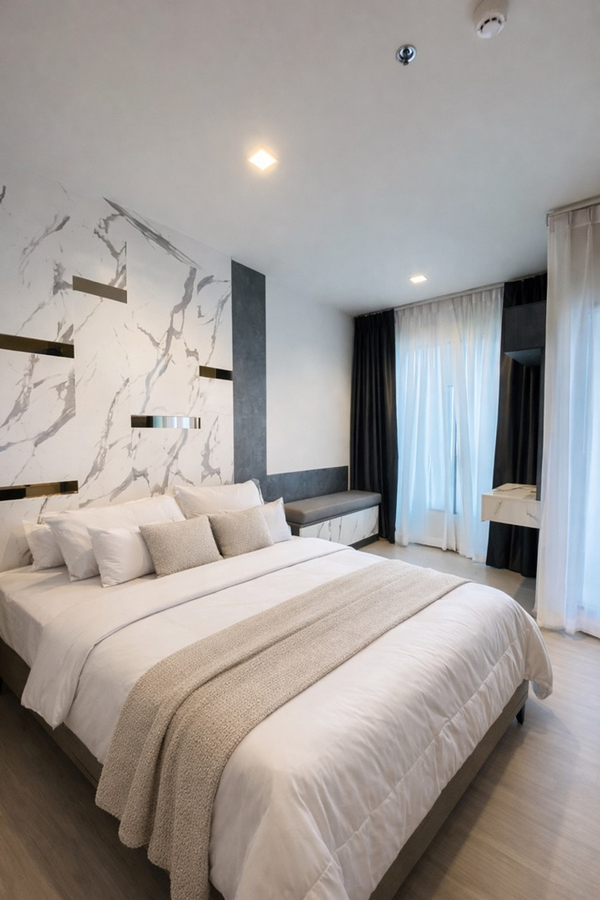 For RentCondoRama9, Petchburi, RCA : 🏢 Life Asoke Rama 9👫 Beautiful new room, ready to move in, garden view 🏡💗