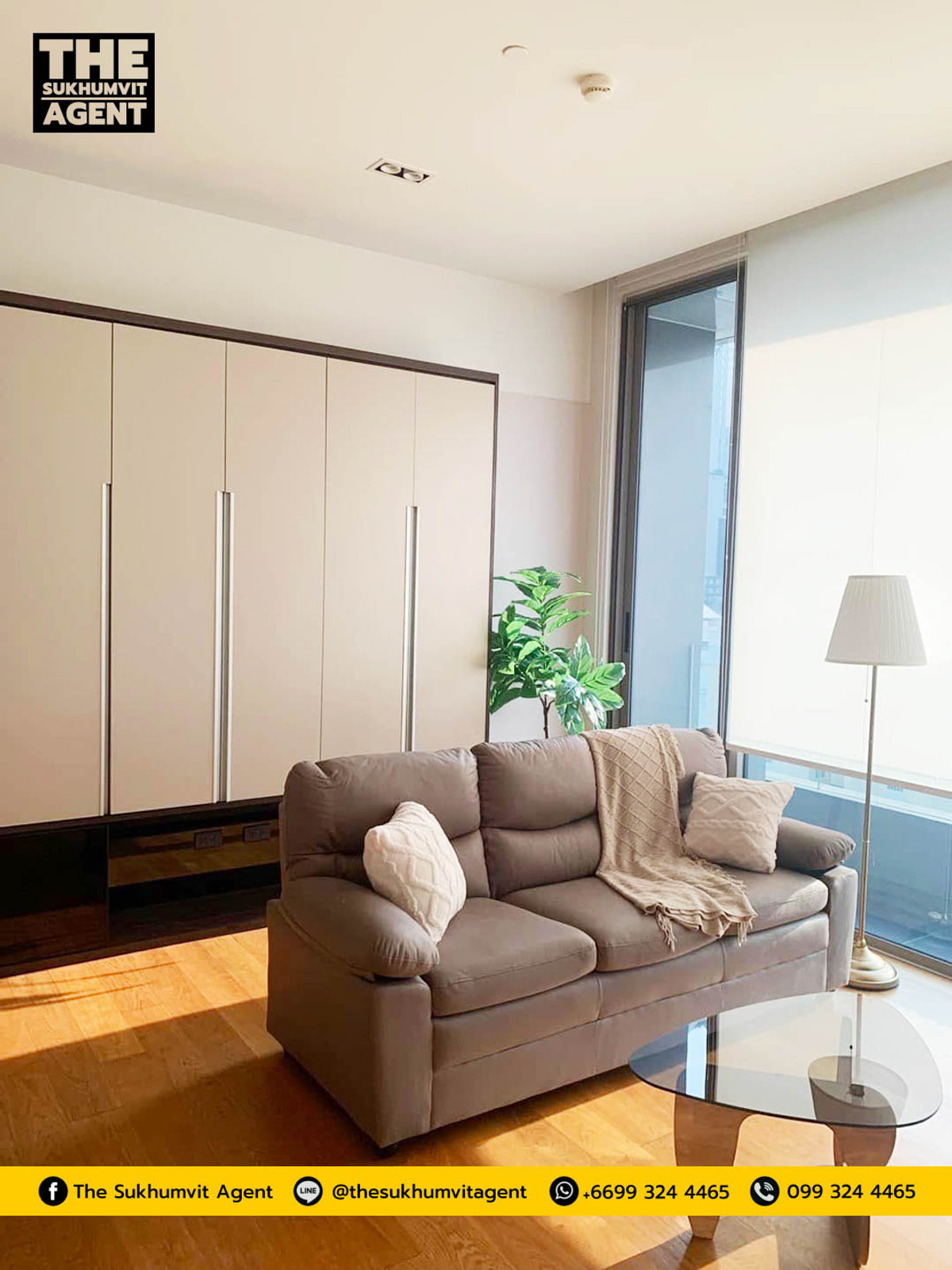 For SaleCondoSilom, Saladaeng, Bangrak : JY-SR0180 - For Sale Saladaeng One, Size 57 sq.m., 1 Bed, 1 Bath, 7th Floor