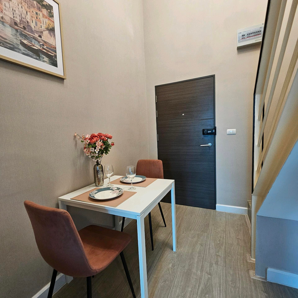 For RentCondoBang Sue, Wong Sawang, Tao Pun : 🔥For Rent Now🔥 Metro Sky Prachachuen Duplex Unit. Beautiful room, fully furnished with appliances. Near MRT Bang Sue❗