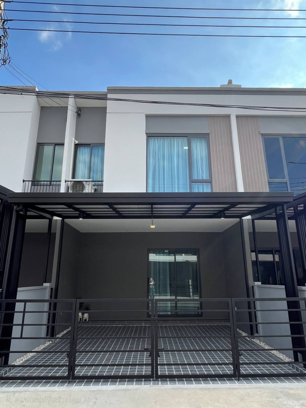 For RentTownhomeBangna, Bearing, Lasalle : Townhome for rent, Pleno Sukhumvit Bangna 3, near Mega Bangna, only 5 minutes.