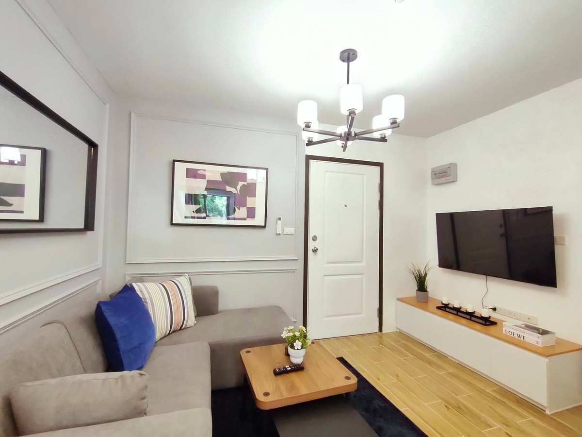 For SaleCondoOnnut, Udomsuk : [FOR SALE] ✨ Icondo Sukhumvit 103 — Newly Renovated (ST-02) Beautiful room, good location, convenient travel, near the BTS.