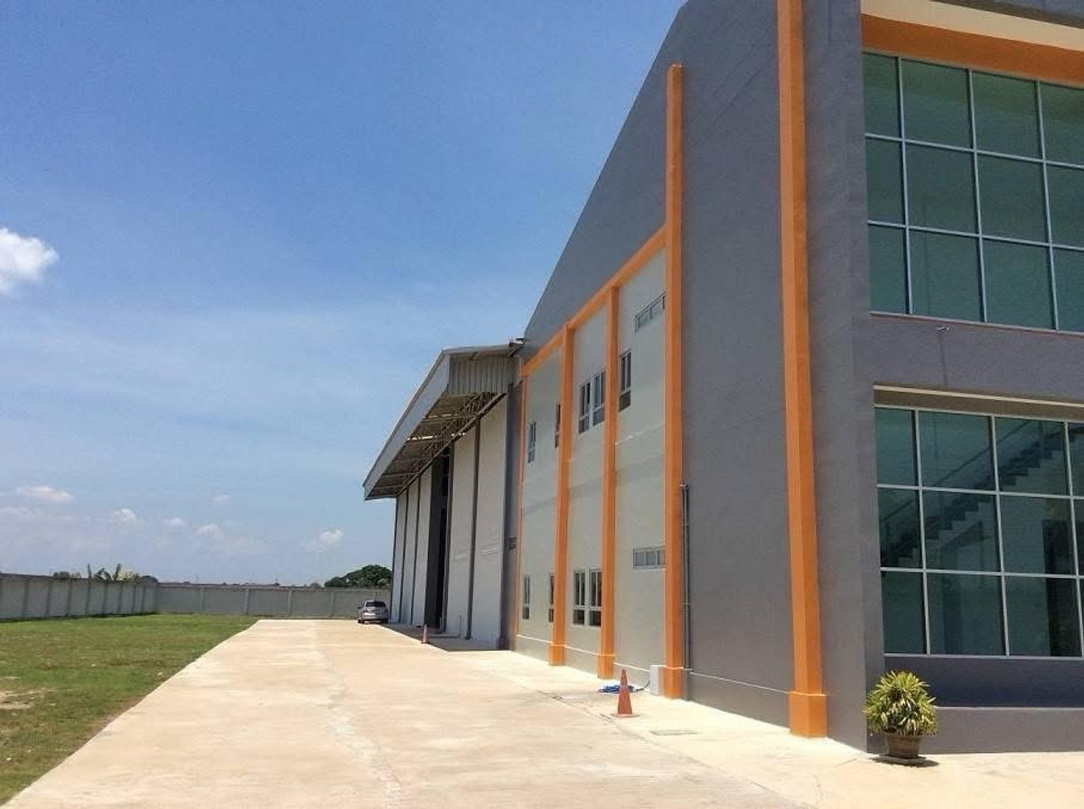For SaleFactorySamut Prakan,Samrong : New factory and warehouse for sale in Bang Sao Thong Samut Prakan near Suvarnabhumi Airport for long-term industrial investment and owner use