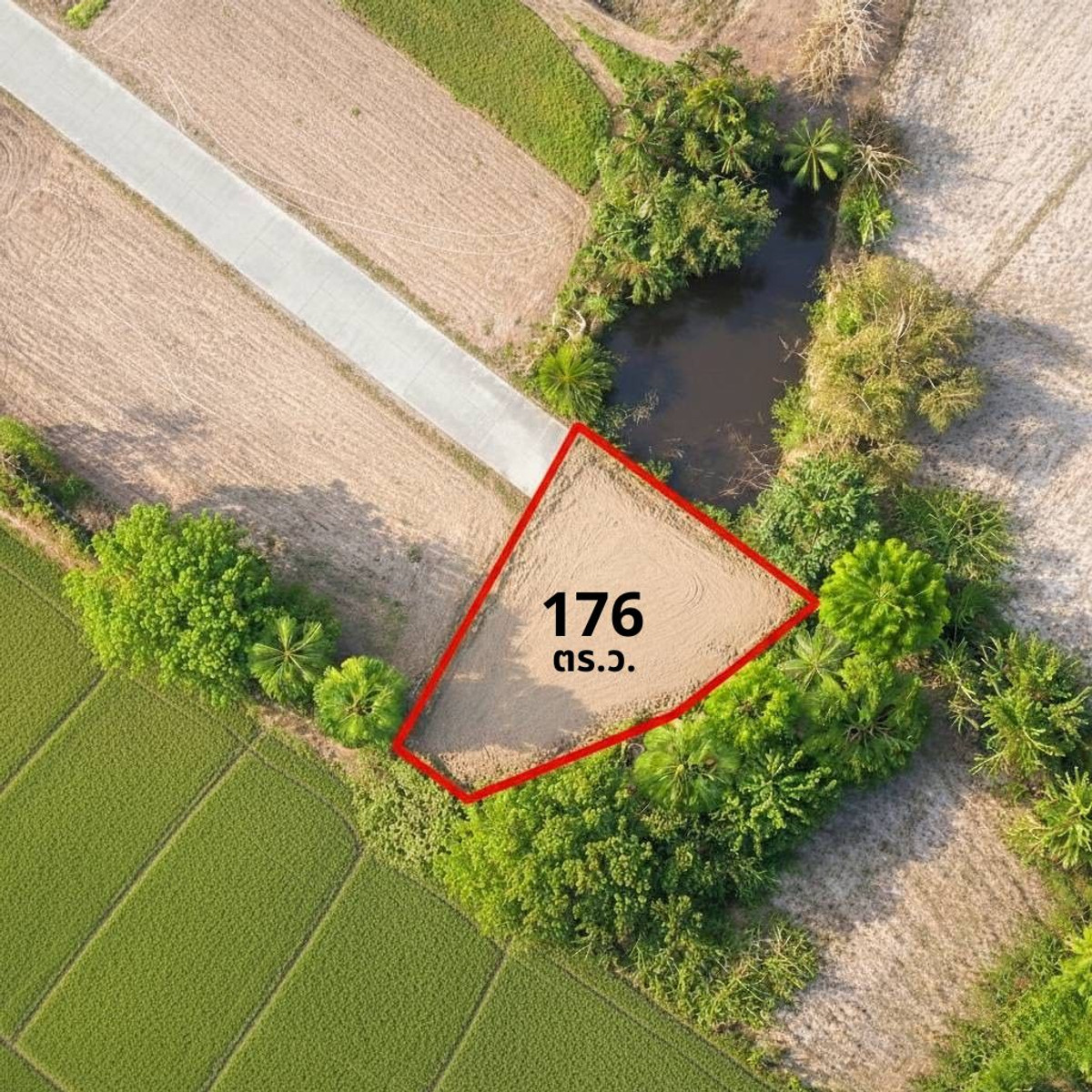 For SaleLandChiang Mai : Filled Land Plot 176 sq.wah, Safe area, flood-free Ready to build house, beautiful views