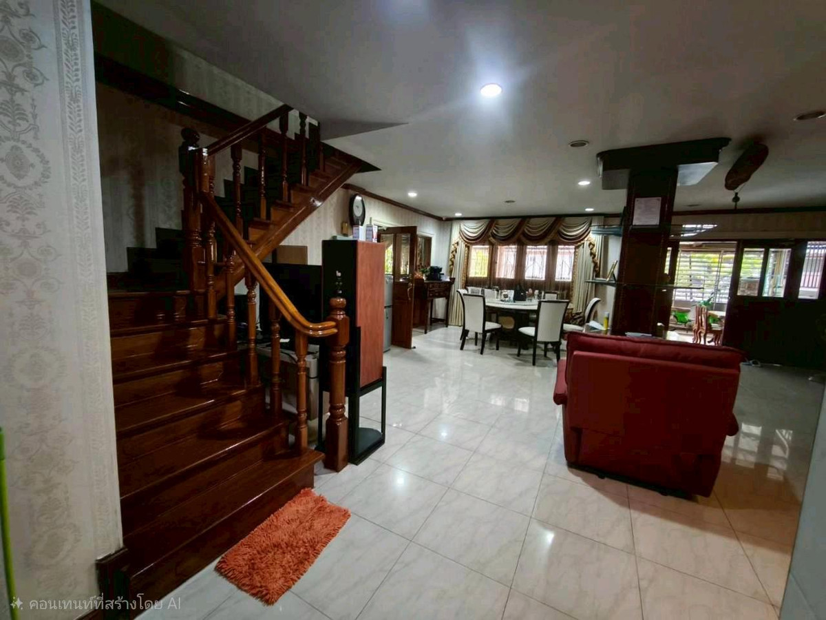 For SaleTownhomeRattanathibet, Sanambinna : Townhouse for sale, 2 floors, 3 houses next to each other, 49.5 sq m, luxuriously decorated, nice to live in, Nonthaburi 48, opposite the lottery office.