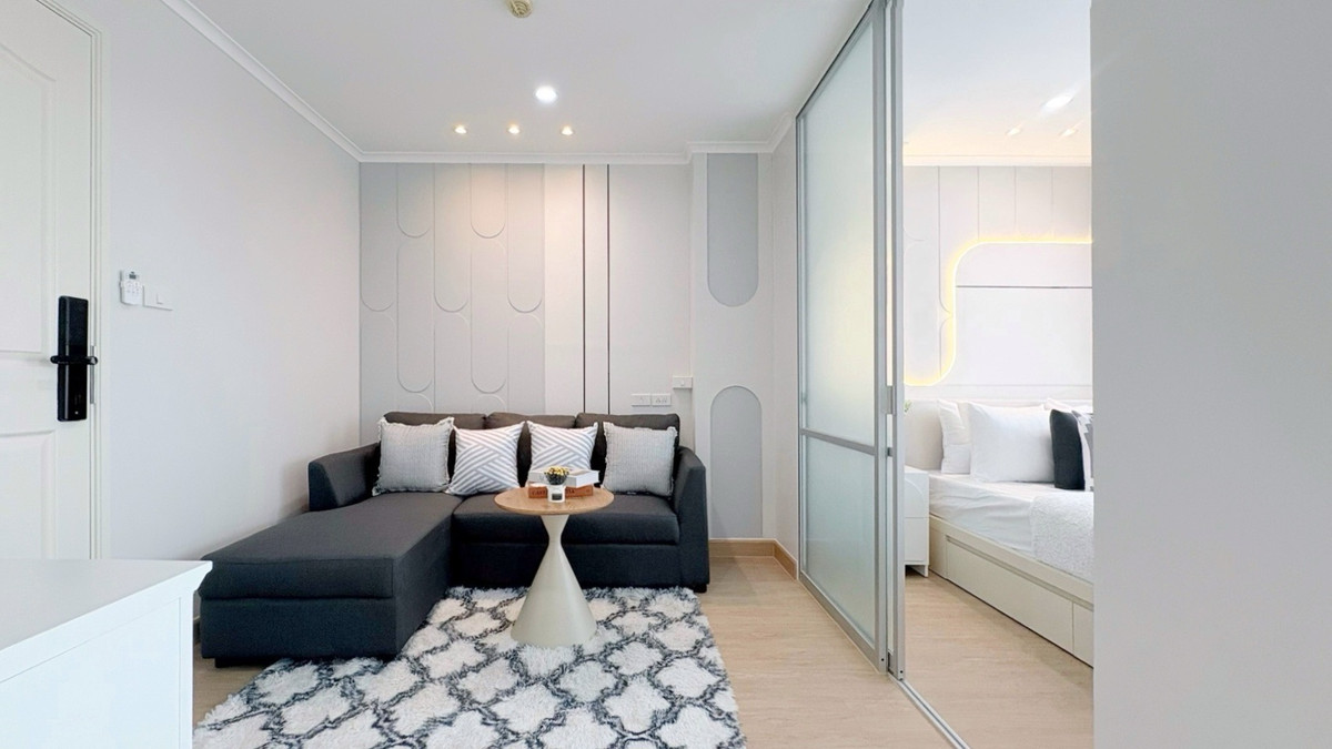 For SaleCondoRathburana, Suksawat : << Beautiful view for a price of thousands >> River view condo, fully furnished, free transfer | Lumpini Ville Ratburana - Riverview 1