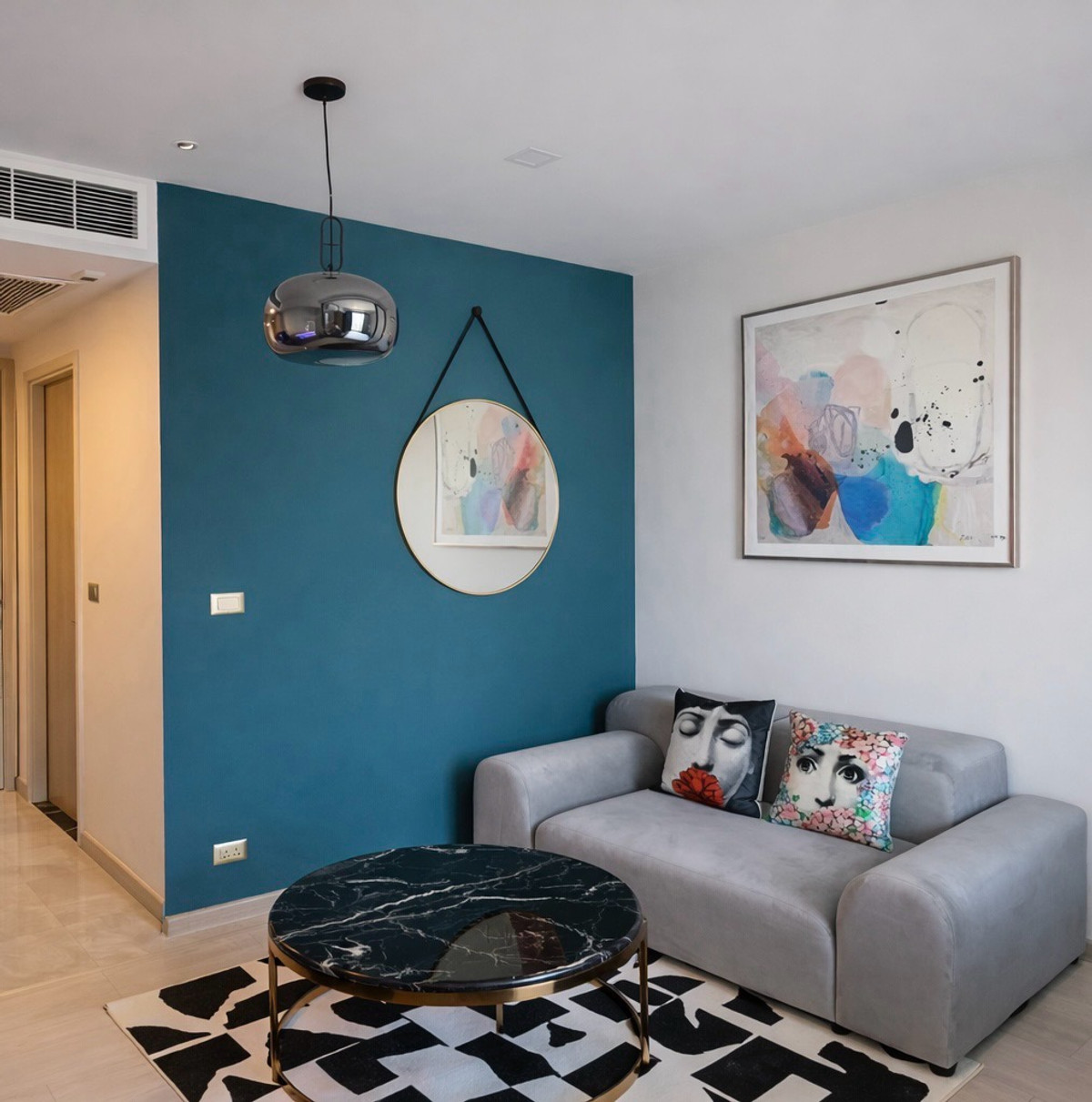 For RentCondoRama9, Petchburi, RCA : 🏢 One9five👫 The highest condo in Rama 9 area‼️ Full facility✨Luxury condo✨