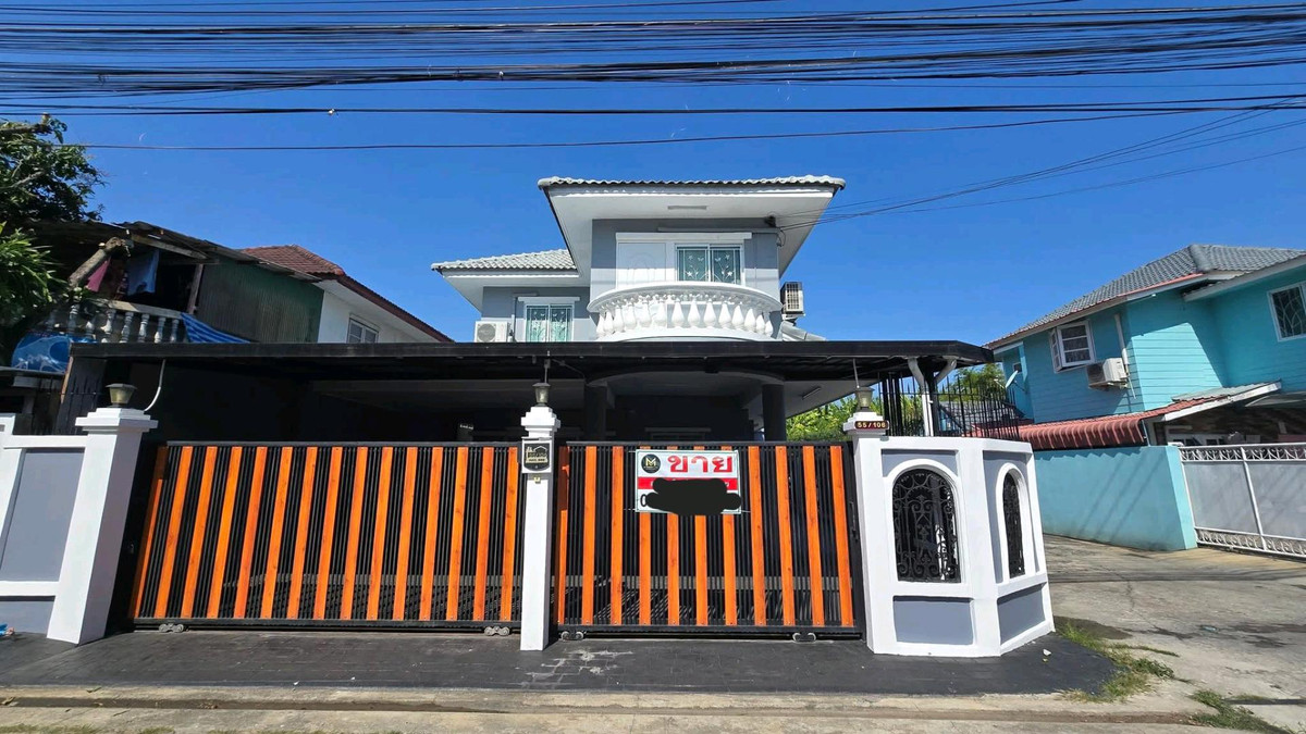 ขายบ้านนวมินทร์ รามอินทรา : ขายบ้านเดี่ยวหลังมุม  พร้อมเฟอร์ -หมู่บ้าน ทองสถิตย์ รามอินทรา34แยก20