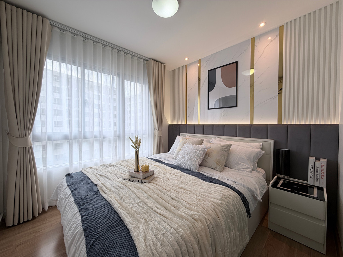 For SaleCondoVipawadee, Don Mueang, Lak Si : Fully furnished room, newly renovated, ready to move in, 4th floor, near Don Mueang Airport, 5 minutes.