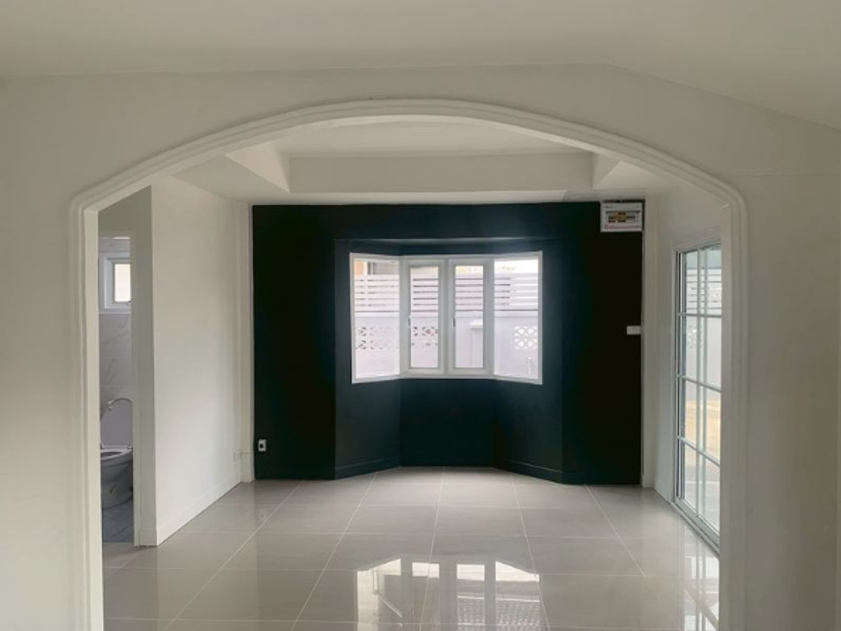 For SaleHouseNawamin, Ramindra : 2-story detached house for sale, area 49 sq m., 3 bedrooms, 2 bathrooms, Chuenkamonniwet Village, Ramintra Road 60, Ramintra Subdistrict, Khan Na Yao District, Bangkok Province.