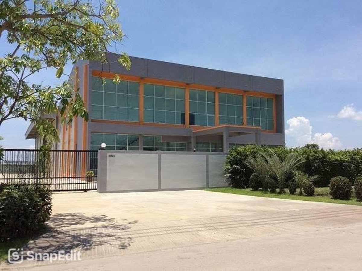 For SaleFactorySamut Prakan,Samrong : New factory and warehouse for sale in Bang Sao Thong Samut Prakan near Suvarnabhumi Airport for long-term industrial investment and owner use