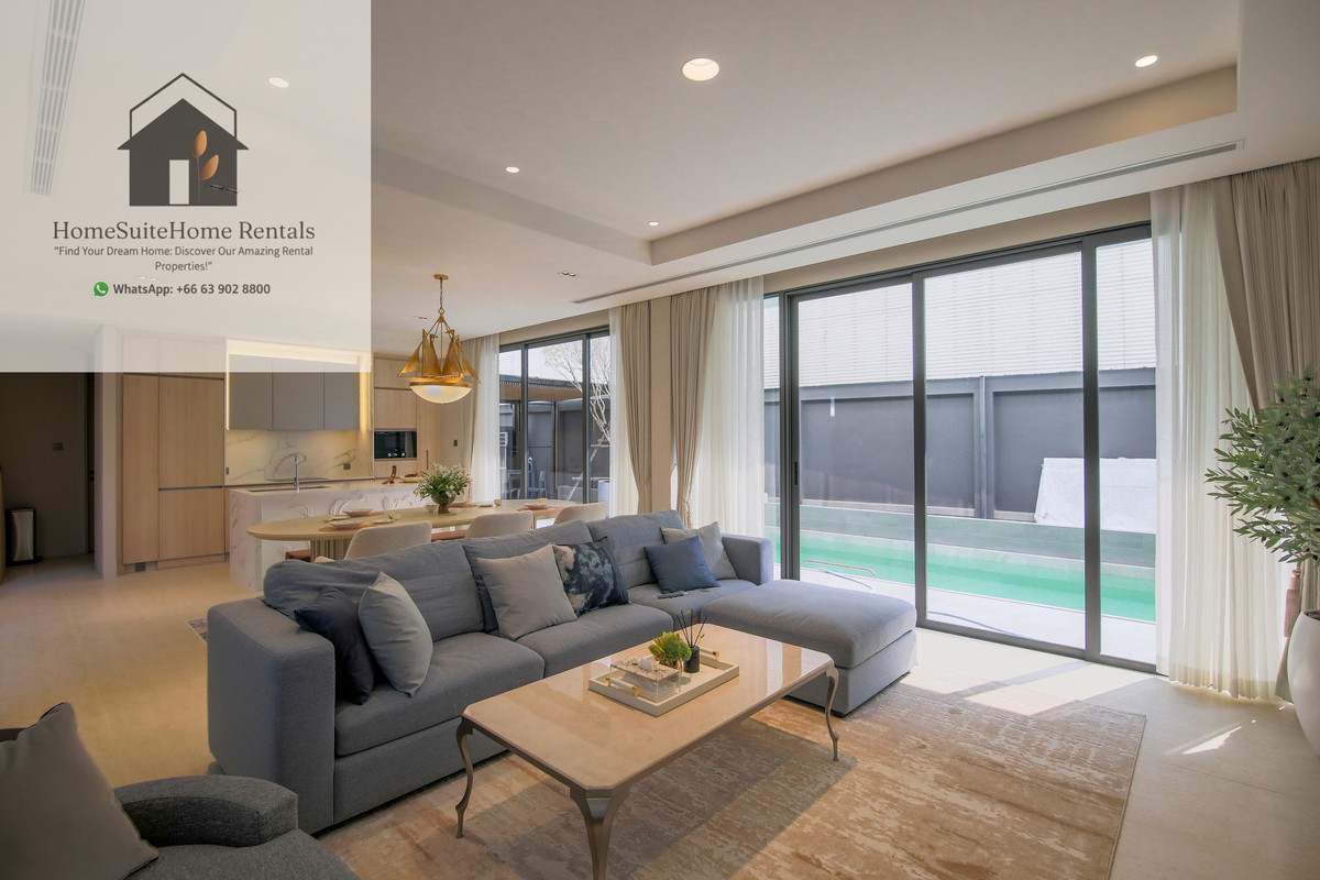 For RentHousePattanakan, Srinakarin : 💎 SUPER-LUXURY 3-STORY DETACHED HOUSE @ THE URBAN RESERVE  Available for rent ready to move in🥂✨