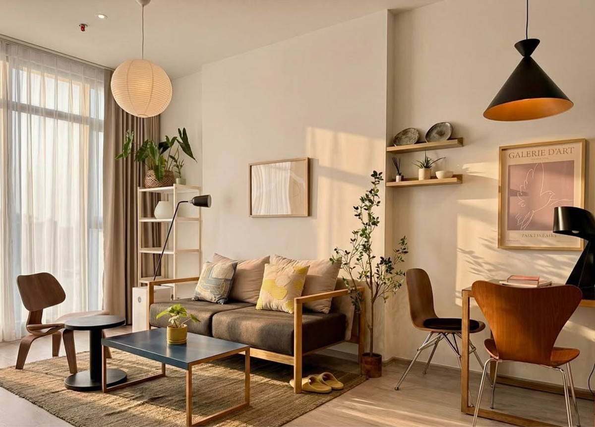 For RentCondoSukhumvit, Asoke, Thonglor : Rhythm Ekkamai Estate for rent 1 bed 1 bath 35 sqm 36,000 per month