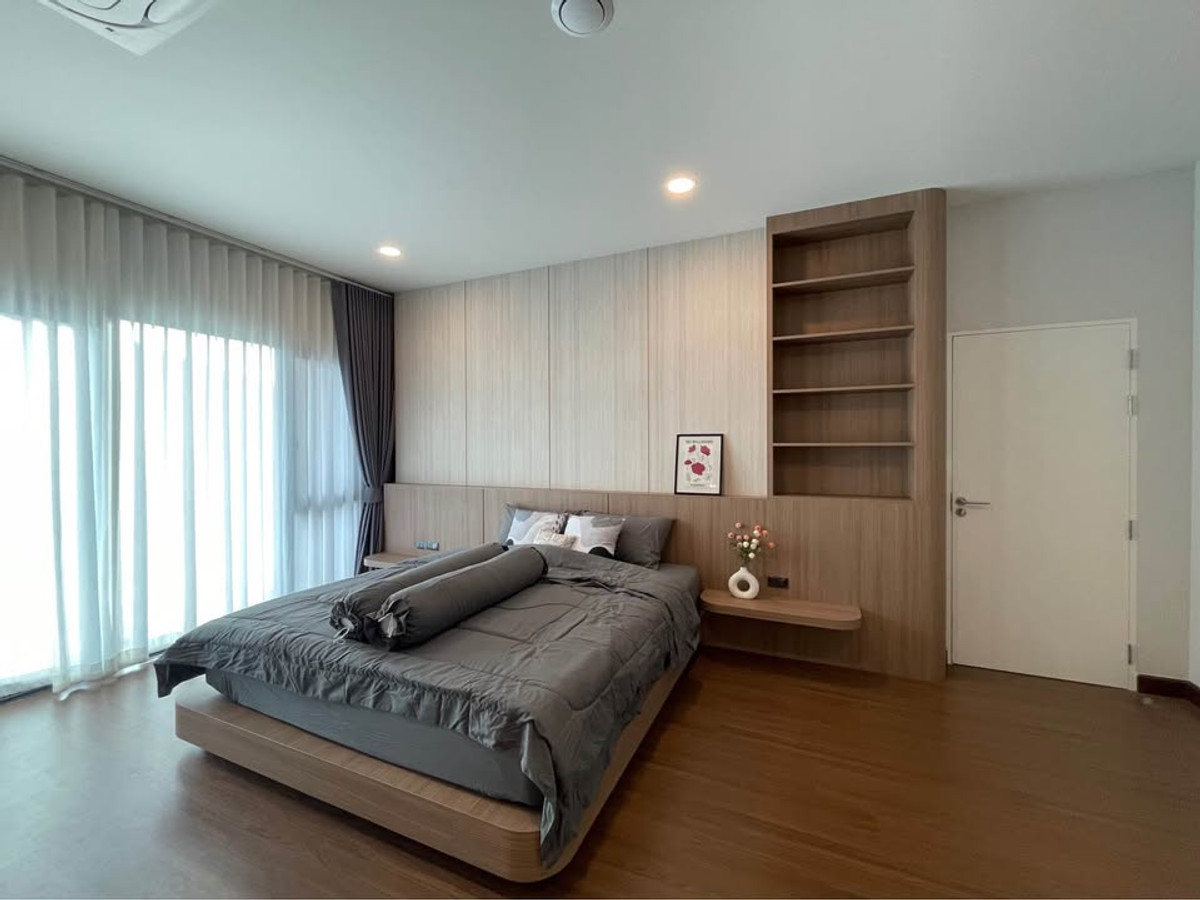 For RentHouseBangna, Bearing, Lasalle : P-2925 for rent!! The house is ready to move in. Near Mega Bangna, The City Bangna 3, pets allowed.