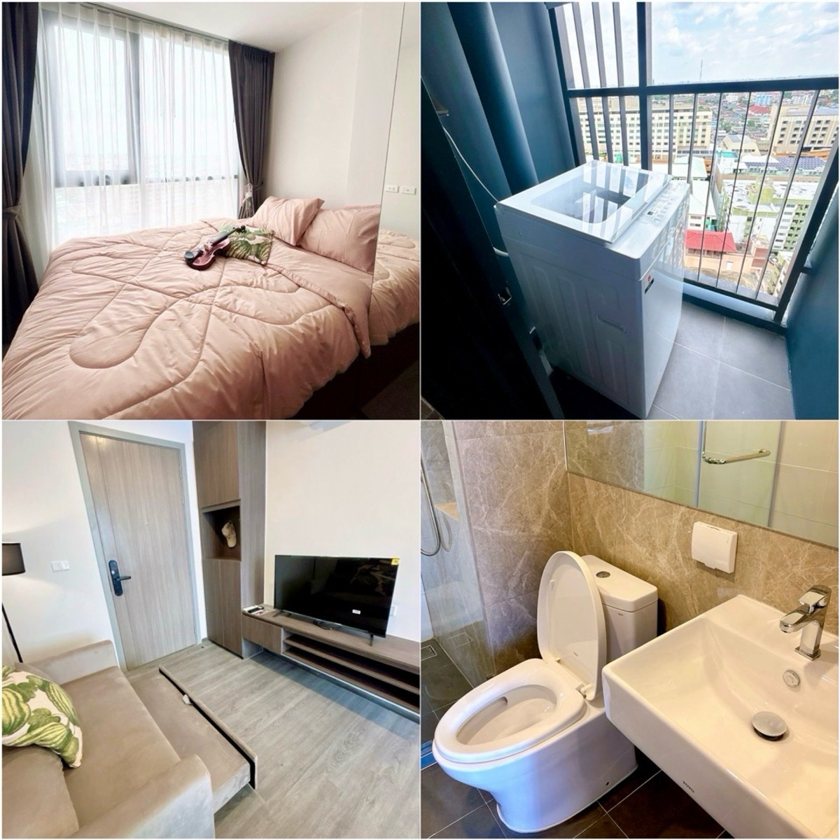 For RentCondoLadprao101, Happy Land, The Mall Bang Kapi : Origin Lat Phrao Bang Kapi Condo for rent near The Mall BTS Vejthani Hospital.