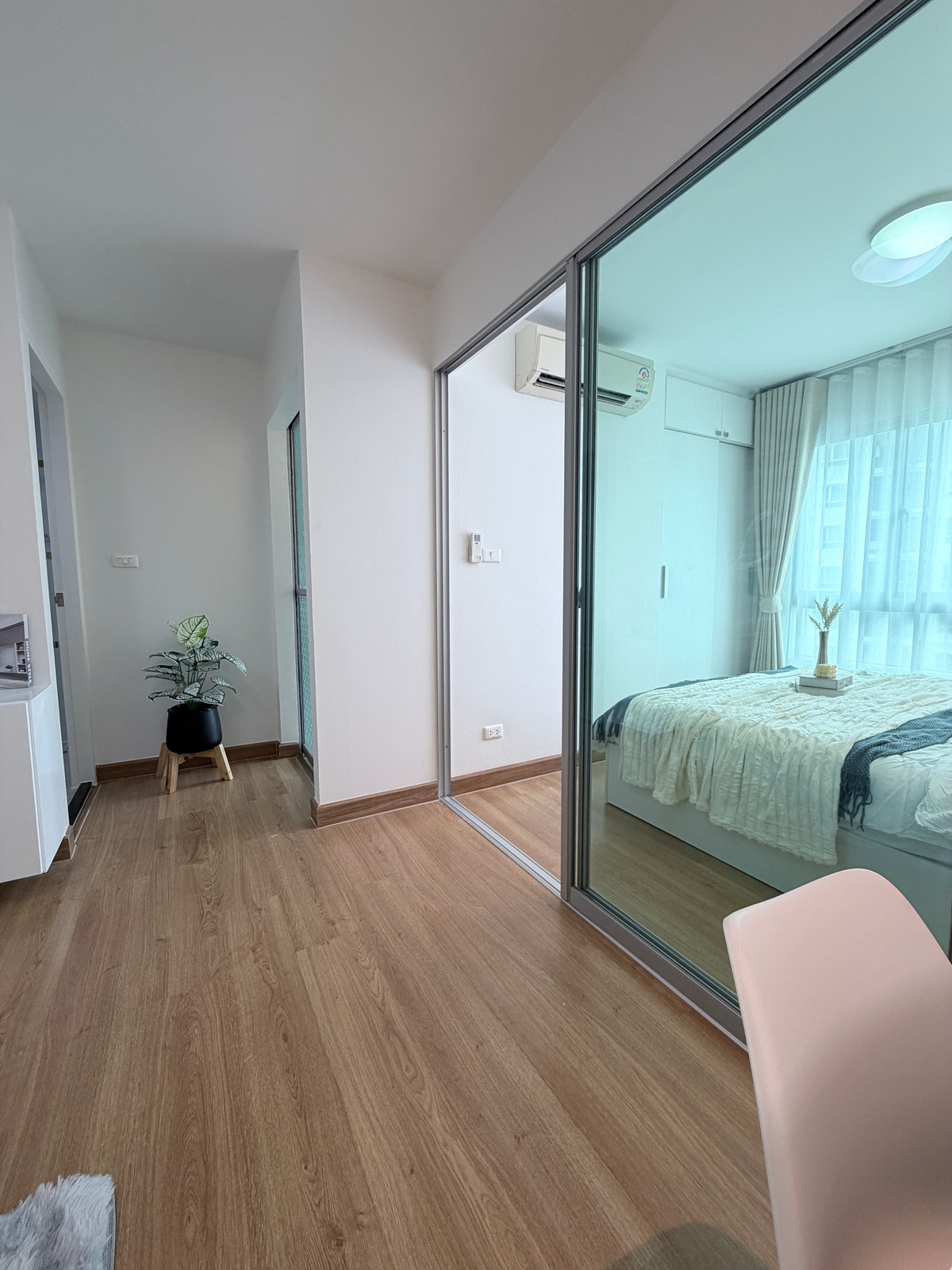 ขายคอนโดวิภาวดี ดอนเมือง หลักสี่ : ห้องแต่งครบ รีโนเวทใหม่พร้อมอยู่ ชั้น 4 ใกล้สนามบินดอนเมือง 5นาที