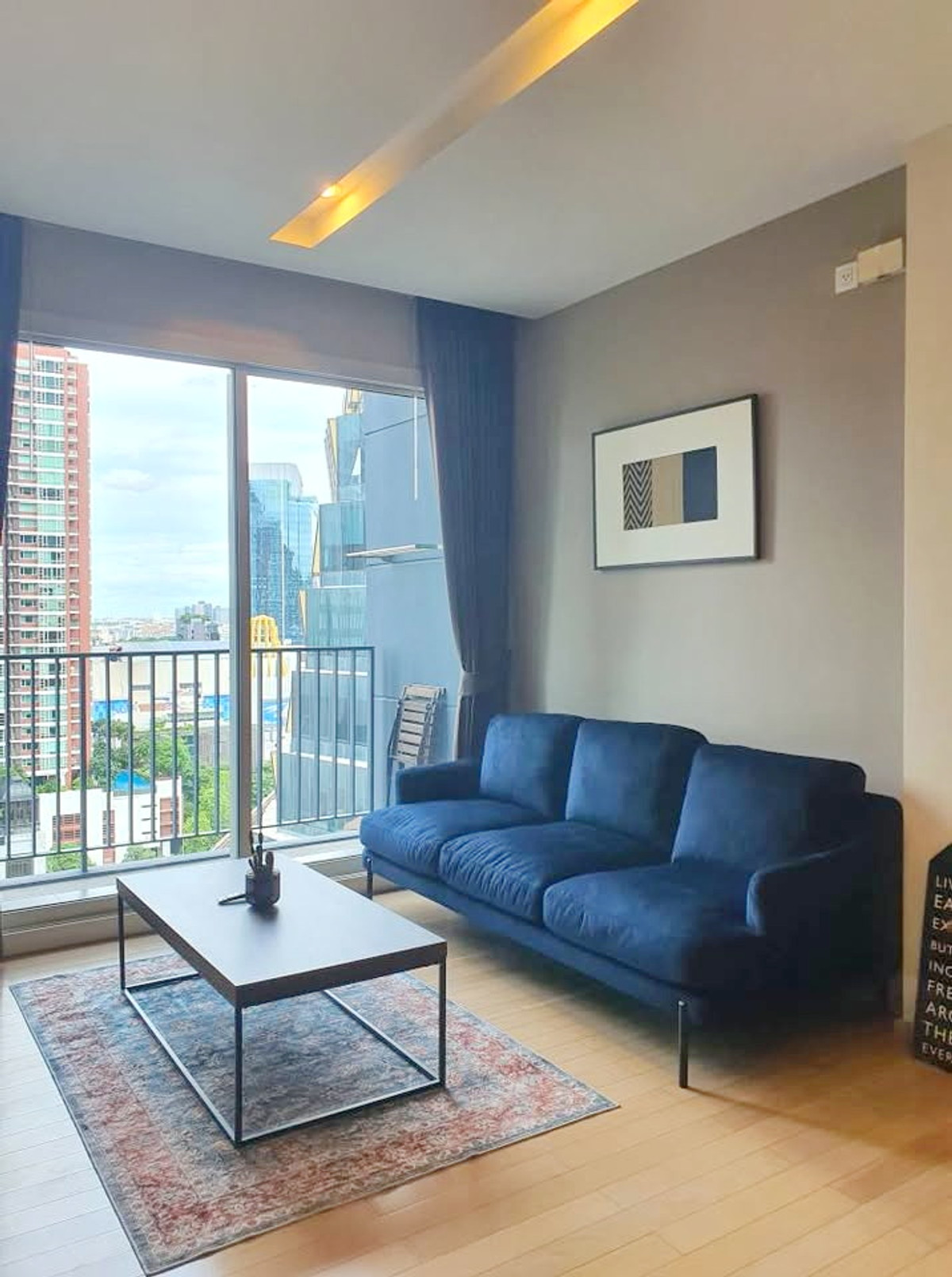 ให้เช่าคอนโดสุขุมวิท อโศก ทองหล่อ : ให้เช่า 1 ห้องนอน ชั้น 18 สิริ แอท สุขุมวิท ติด BTS ทองหล่อ 