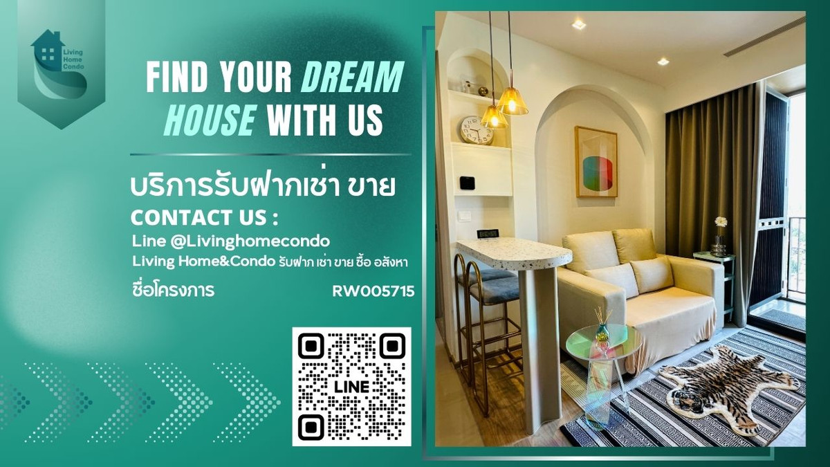 For RentCondoSukhumvit, Asoke, Thonglor : For rent OKA HAUS Sukhumvit 36 ​​beautifully decorated RW005715