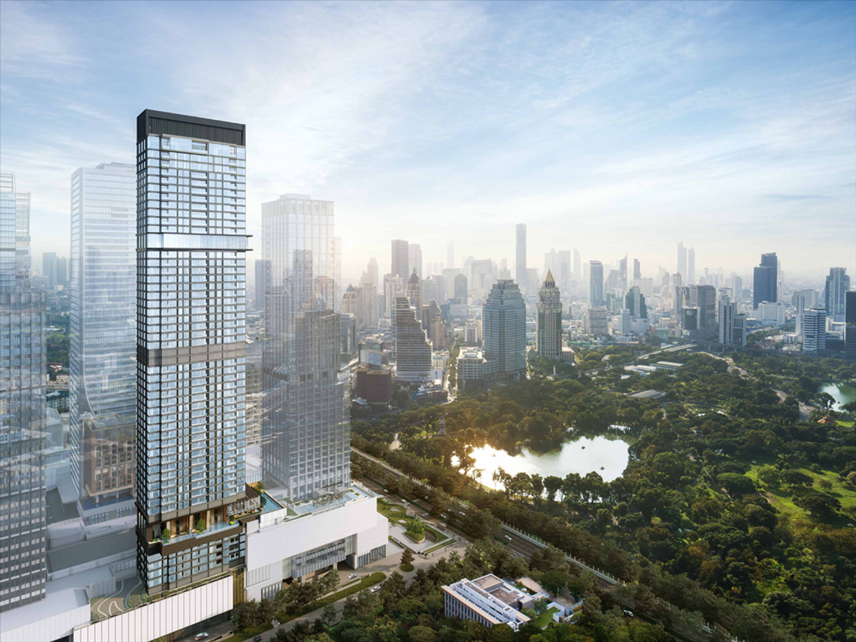 For SaleCondoWitthayu, Chidlom, Langsuan, Ploenchit : FOR SALE 3 BR Luxury Residence with Lumpini Park View @ Eighteen Seven