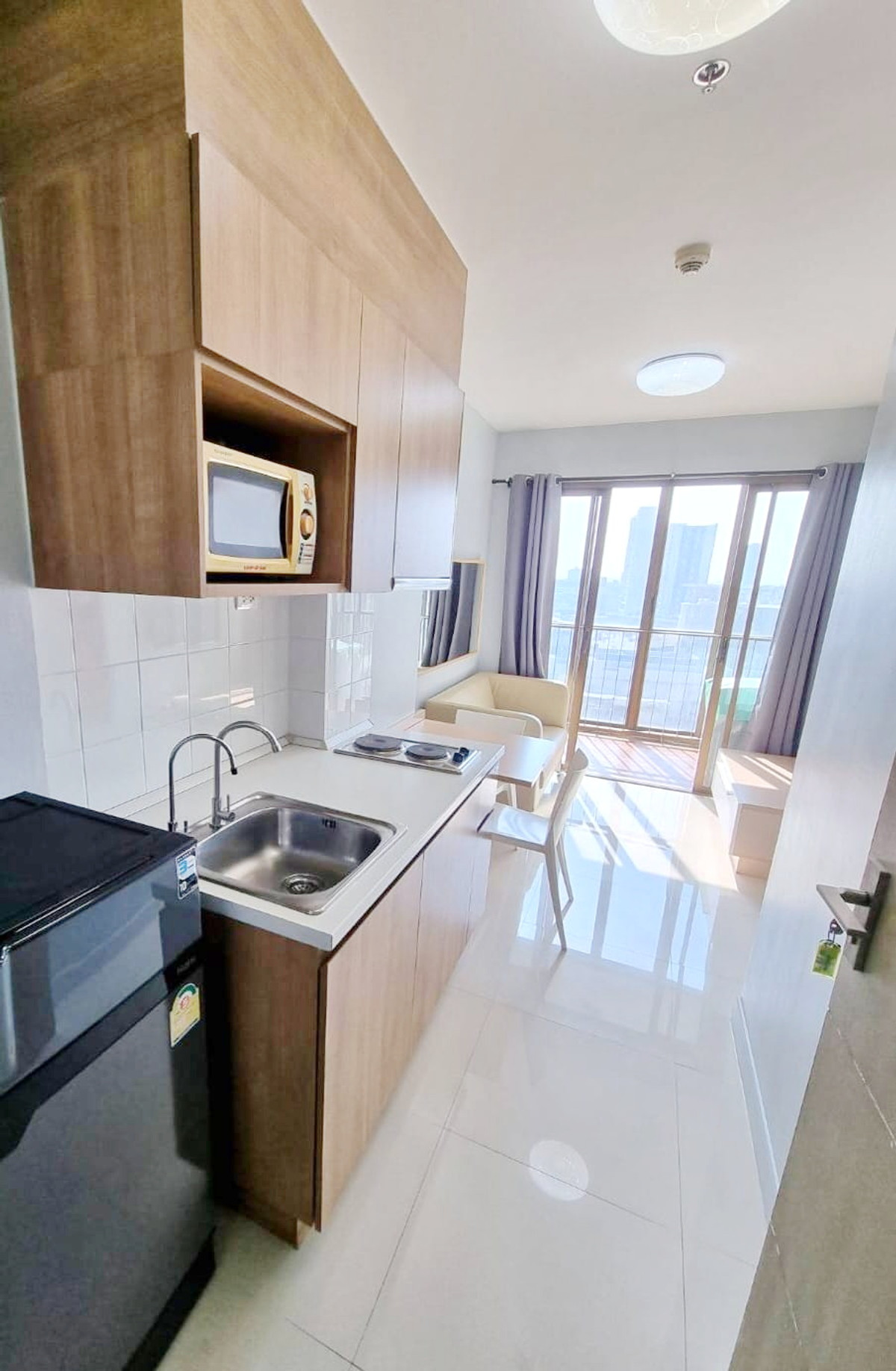 For RentCondoOnnut, Udomsuk : For rent 1 bedroom 10th Floor, Ideo Mix Sukhumvit 103, min to BTS Udomsuk 