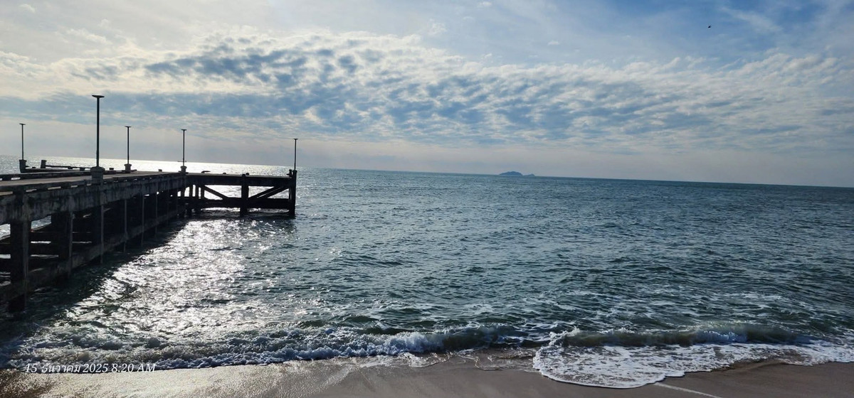 ขายที่ดินหัวหิน ประจวบคีรีขันธ์ : ขายที่ดินติดทะเล ประจวบคีรีขันธ์ หน้าหาดยาว 85 เมตร น้ำใส ทรายขาว ศักยภาพพัฒนาโครงการชายฝั่ง