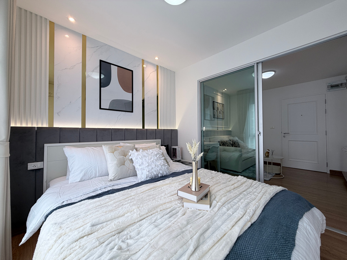 ขายคอนโดวิภาวดี ดอนเมือง หลักสี่ : ห้องแต่งครบ รีโนเวทใหม่พร้อมอยู่ ชั้น 4 ใกล้สนามบินดอนเมือง 5นาที