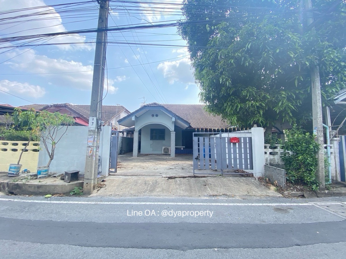 ให้เช่าทาวน์โฮมนนทบุรี บางใหญ่ บางบัวทอง : ให้เช่า/ขาย บ้านชั้นเดียว มบ.บัวทองเคหะ ถ.บางกรวย-ไทรน้อย 3 นอน 3 จอดรถ แอร์ 2 เครื่อง เดินทางสะดวกมาก