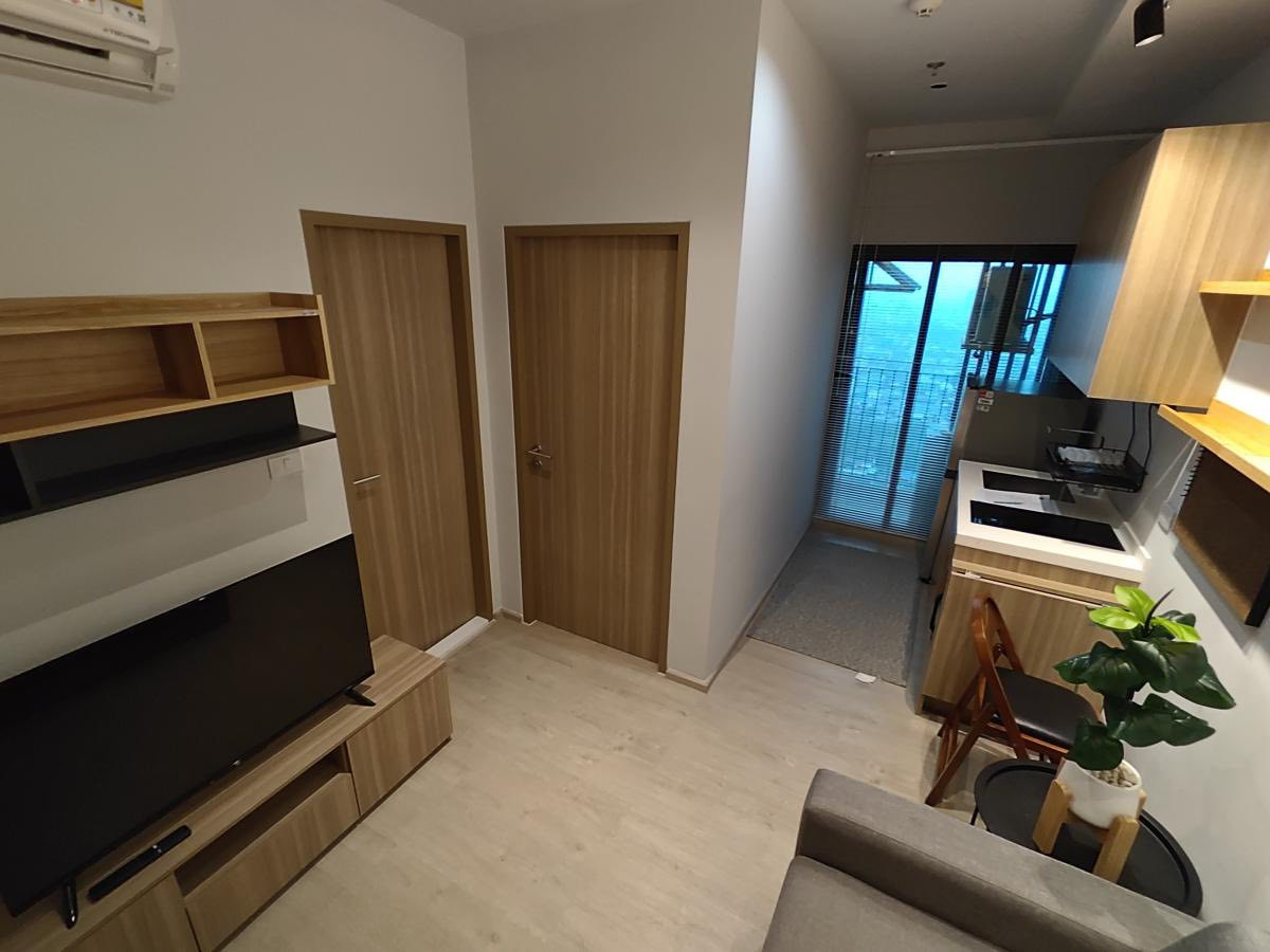 For RentCondoThaphra, Talat Phlu, Wutthakat : ⭐️ Altitude Unicorn Sathorn-Tha Phra ⭐️ 1 bedroom, 1 bathroom, beautiful room, complete with electrical appliances.