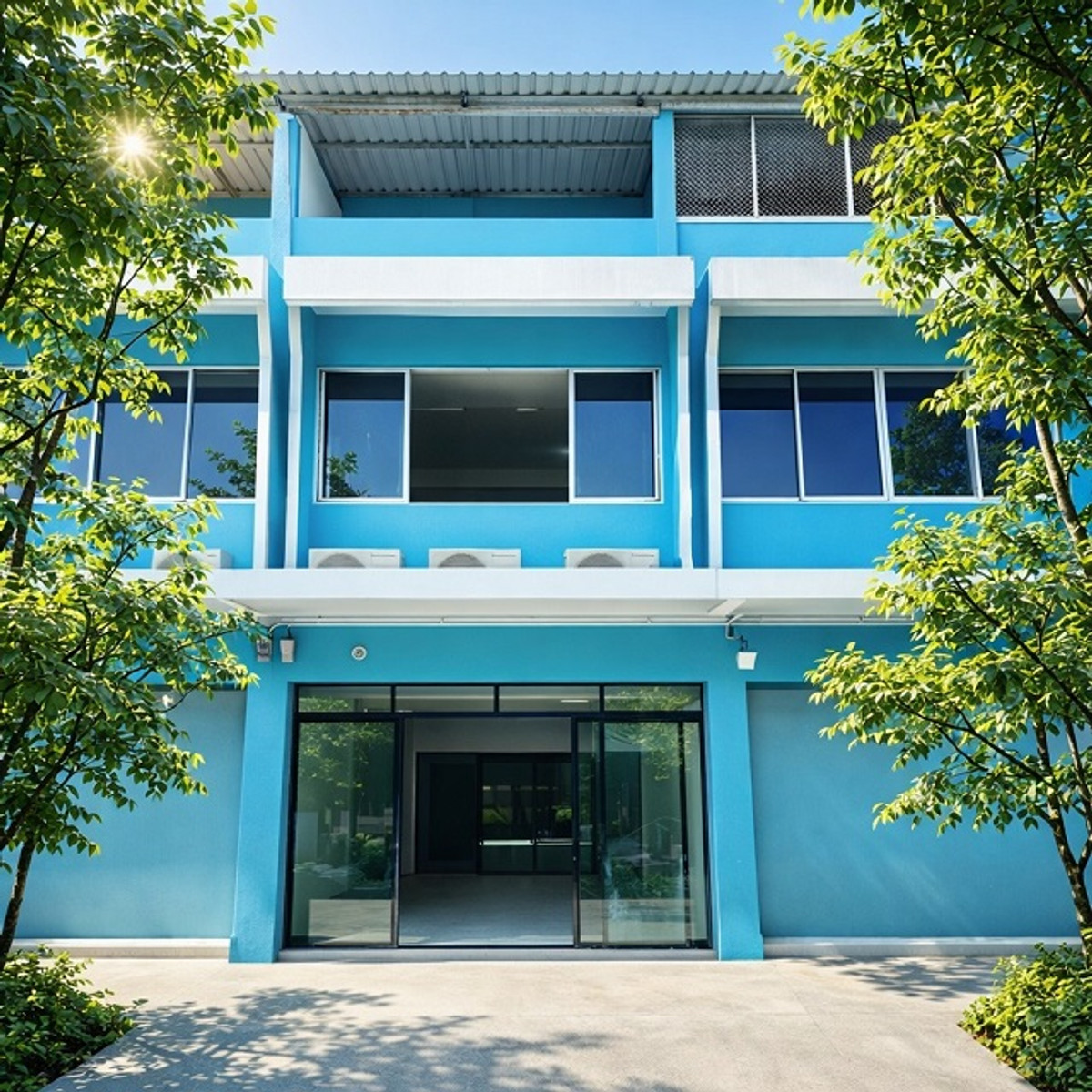 ให้เช่าอาคารพาณิชย์พระราม 8 สามเสน ราชวัตร : อินทามระ8-14ให้เช่าอาคารพาณิชย์ 3 ชั้น 20 ตร.วา. 240 ตร.ม.BTSสะพานควาย 1กม. ม.หอการค้า 900 ม. 2นอน 2น้ำ