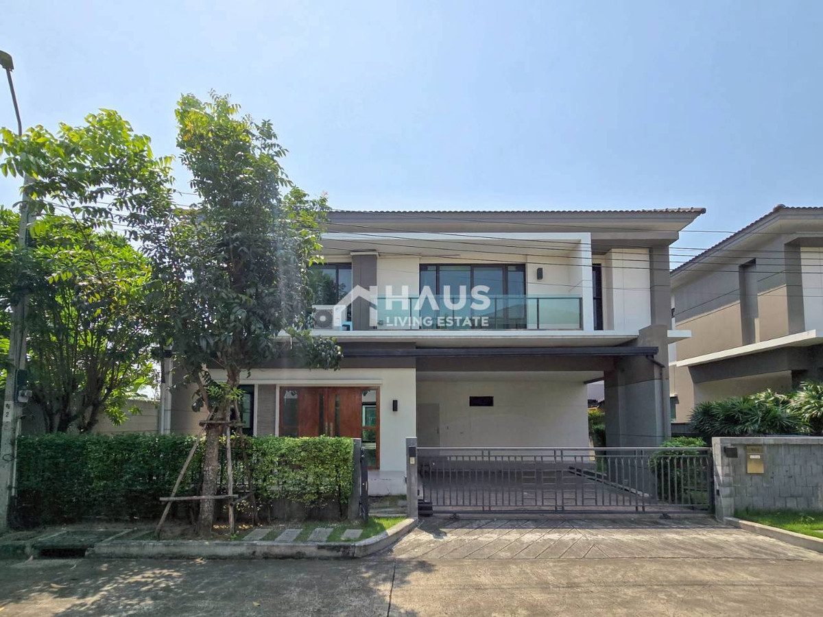 ขายบ้านปิ่นเกล้า จรัญสนิทวงศ์ : 🔥 ขายบ้านเดี่ยว เดอะ ซิตี้ ราชพฤกษ์ - สวนผัก 🔥 The City Ratchaphruek - Suanphak / 4 ห้องนอน #HBGK035