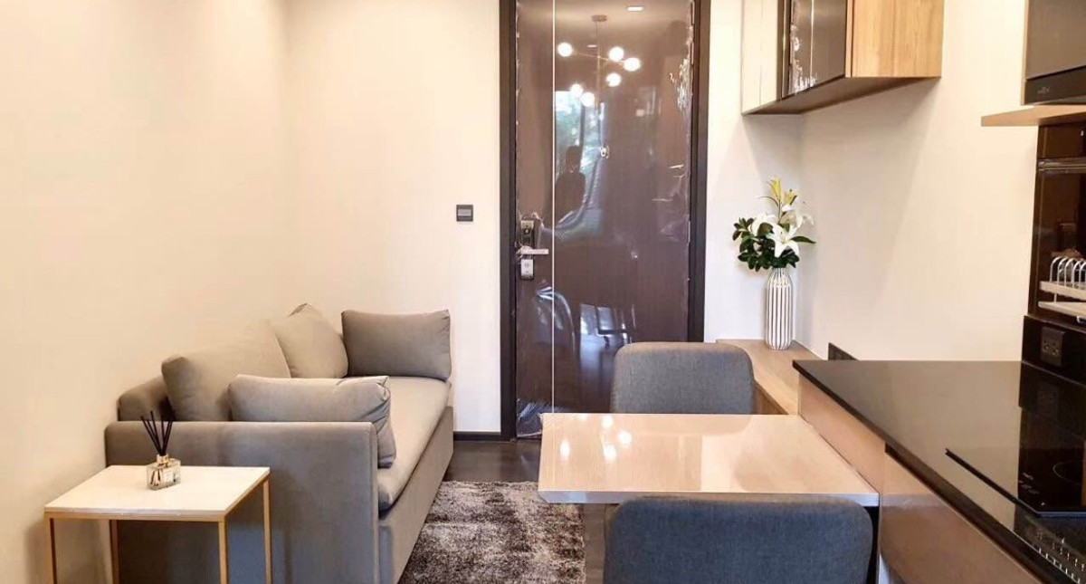 For RentCondoRama9, Petchburi, RCA : ⭐️ The Line Asoke - Ratchada ⭐️ 1 bedroom, 1 bathroom, 27.8 sq m., well decorated, ready to move in.