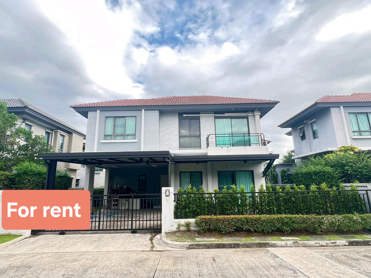 ให้เช่าบ้านพระราม 5 ราชพฤกษ์ บางกรวย : 🔥🔥 House for Rent Life Bangkok Boulevard Ratchaphruek - Rattanathibet 🔥🔥 Nearby Robinson Lifestyle Ratchaphruek 