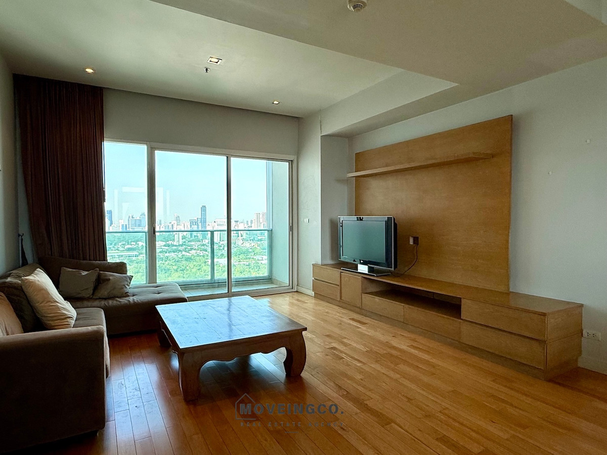 ให้เช่าคอนโดสุขุมวิท อโศก ทองหล่อ : ห้องใหญ่ ชั้นสูง วิวสวน คอนโด 3 ห้องนอน ใกล้อโศกและพร้อมพงศ์