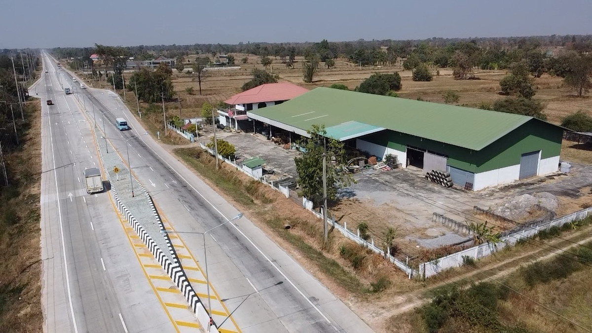 For SaleWarehouseKorat Nakhon Ratchasima : House, warehouse and land for sale