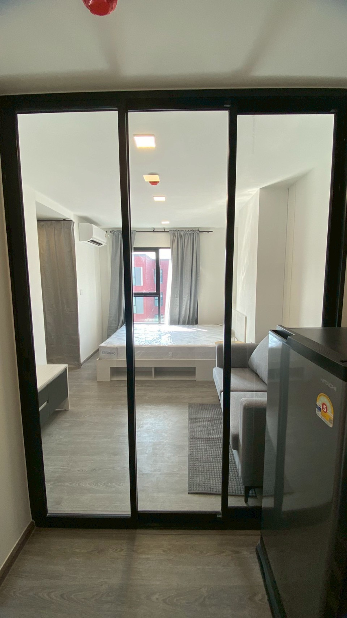 For RentCondoPathum Thani,Rangsit, Thammasat : 🏡 For rent Kave Wonderland, inside view💖 ✨ Building D, 8th floor