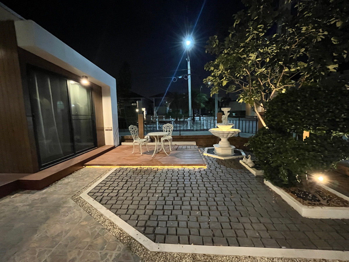 HousePattanakan, Srinakarin : 🏡 Single house for sale With knock-down houses, Golden Village project, On Nut - Phatthanakan, beautiful house, warm atmosphere, fully decorated, ready to move in immediately.