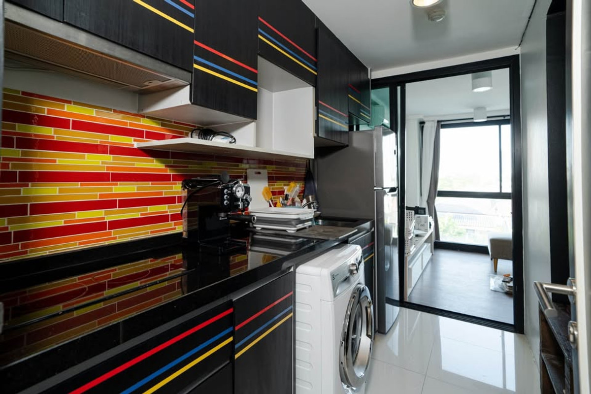 CondoRatchadapisek, Huaikwang, Suttisan : For rent: Chateau In Town Ratchada 20-2 (50 sq m.), 2 bedrooms, 1 bathroom, fully furnished, ready to move in.